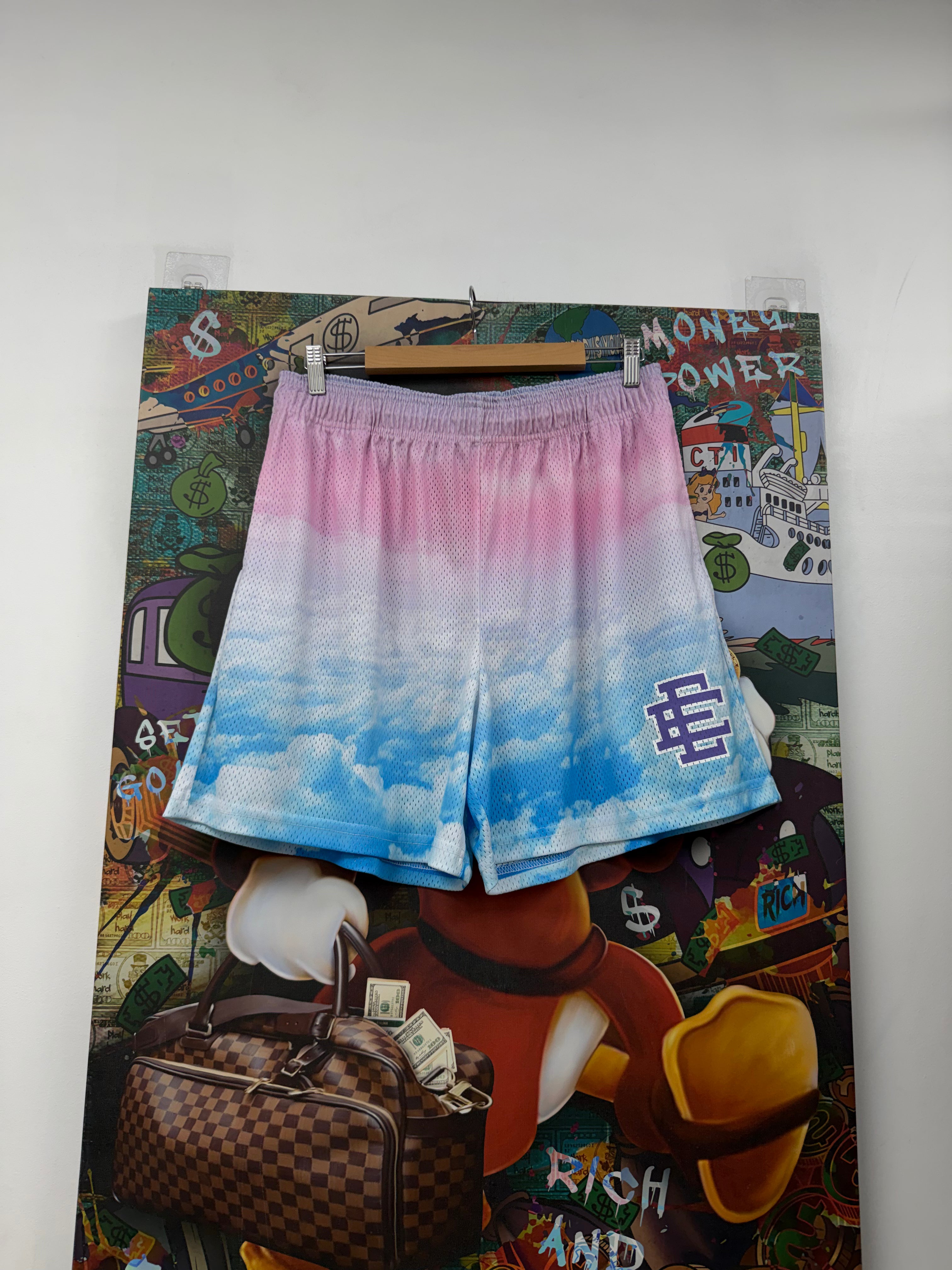 Eric Emanuel Cotton Candy Shorts