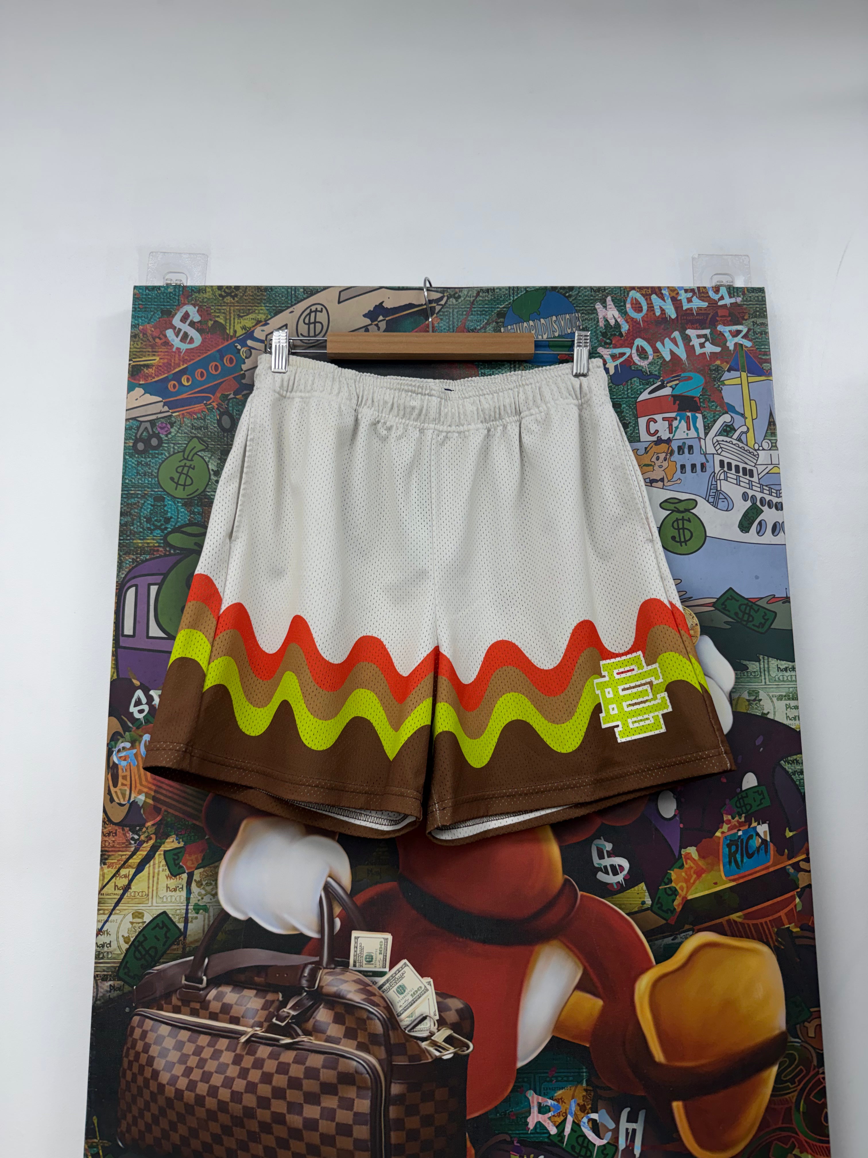 Eric Emanuel Multi Color Waves Shorts