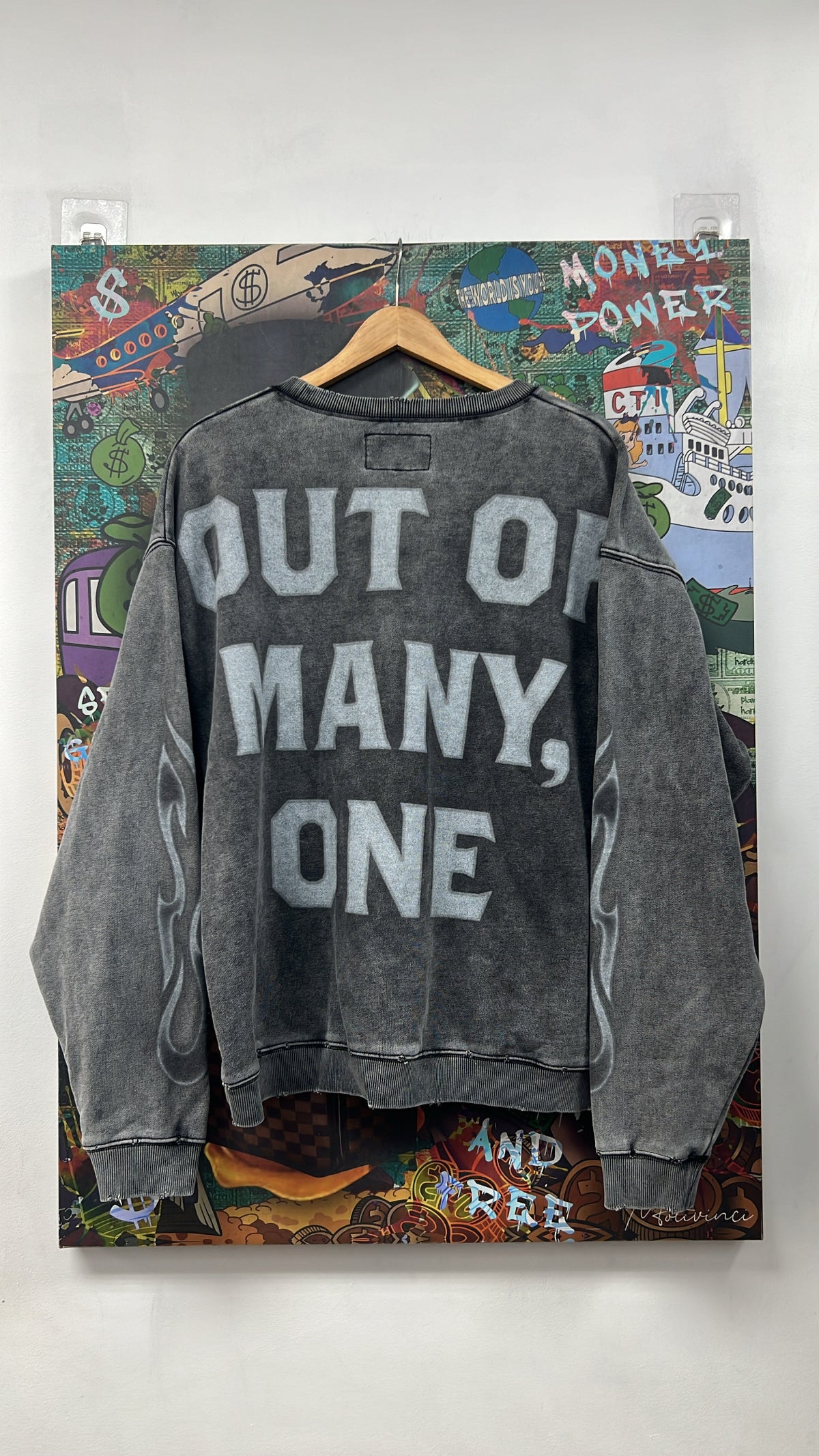 Godspeed Grey EOP Crewneck