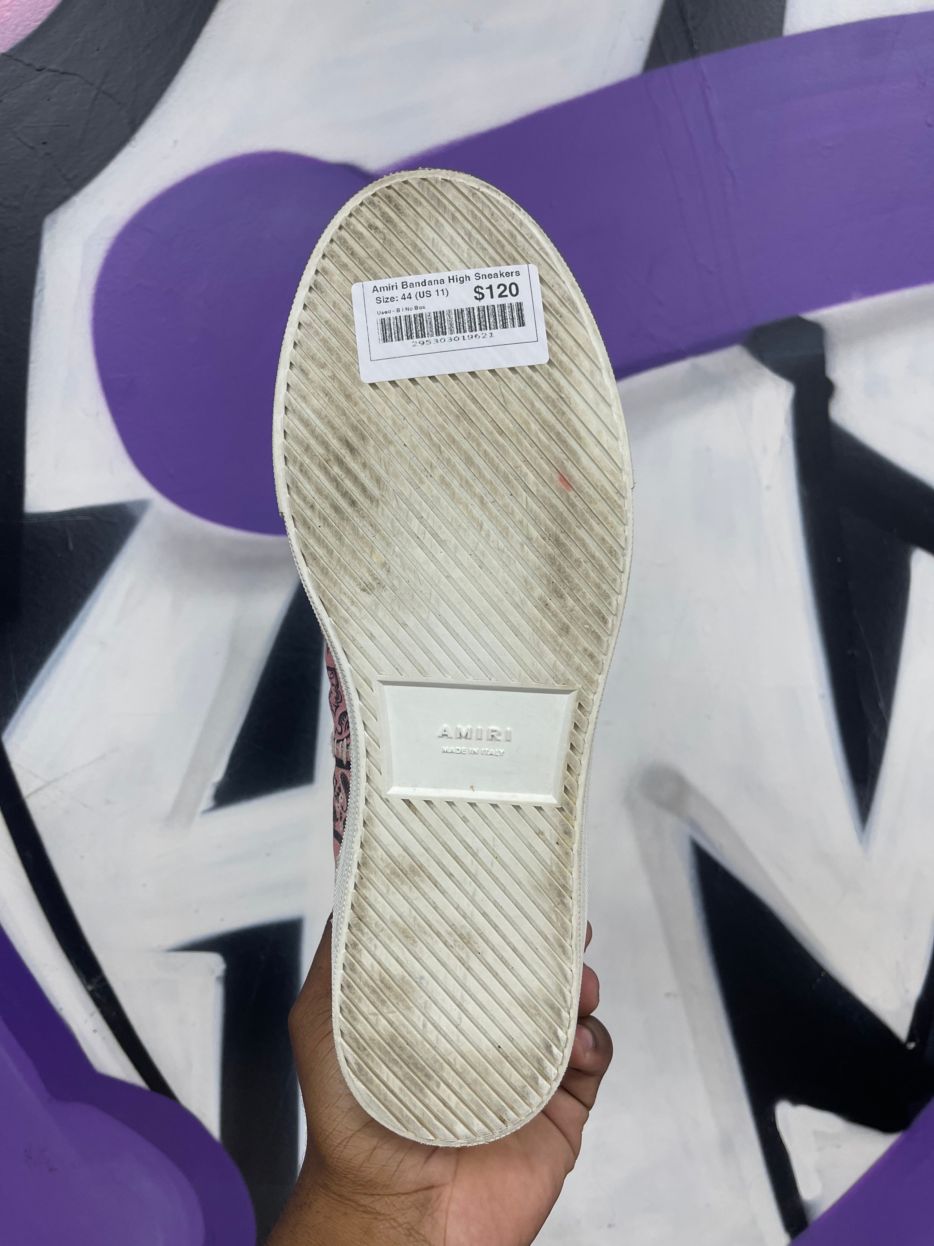 Amiri Bandana High Sneakers
