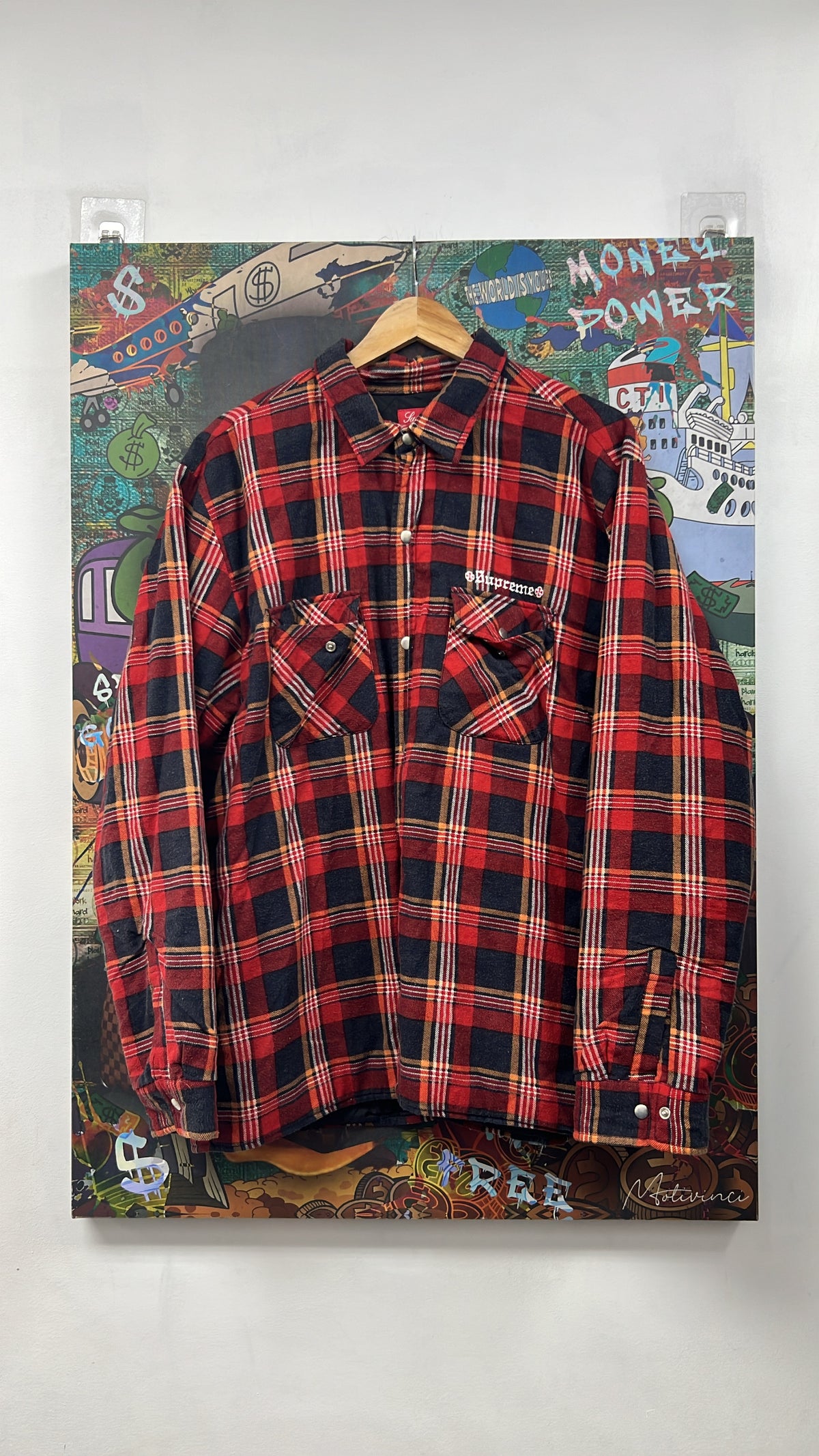 Supreme Independent Quilted Flannel