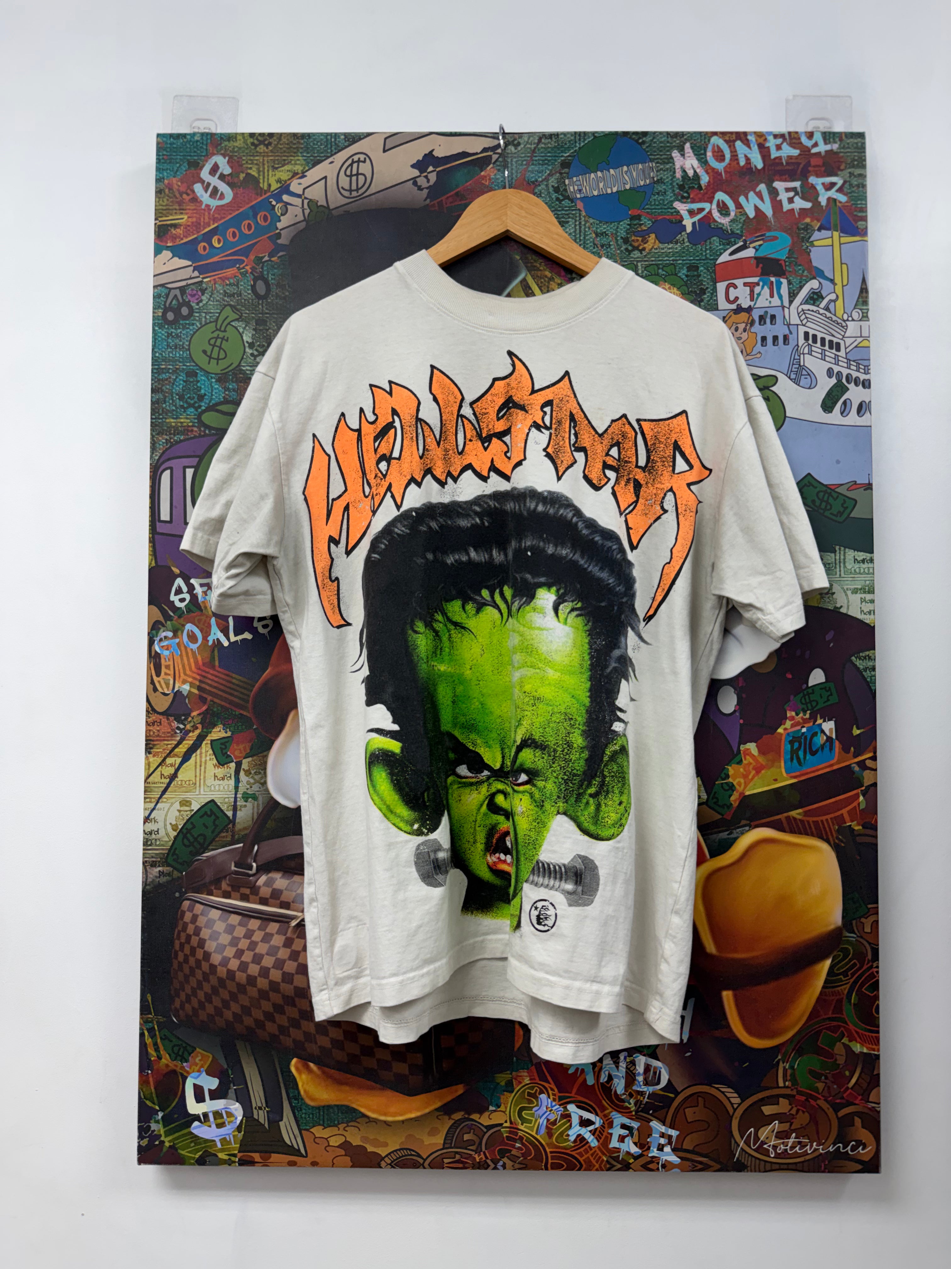Hellstar Cream Frankenkid Tee