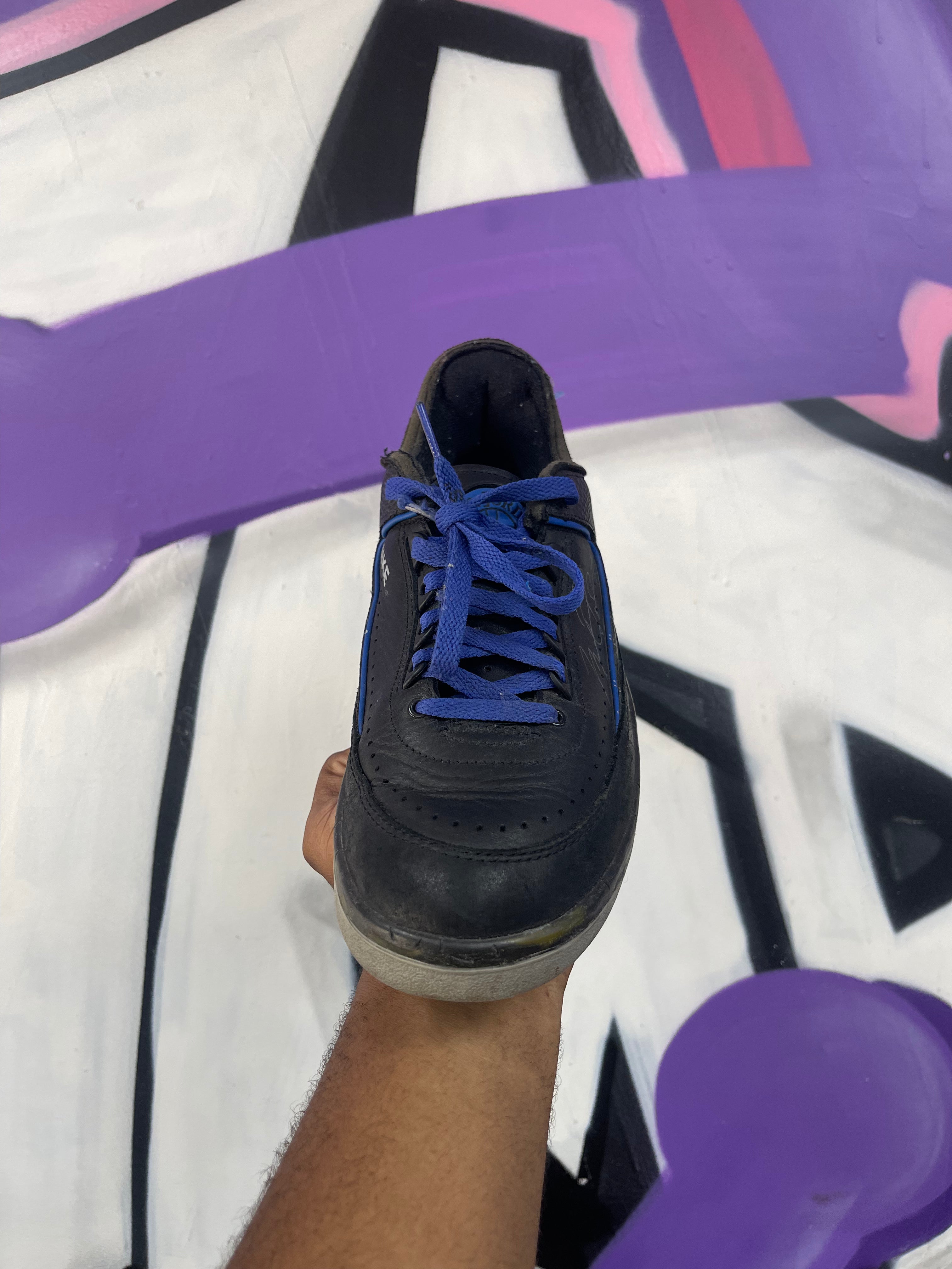 Jordan 2 Off White Black Sneakers