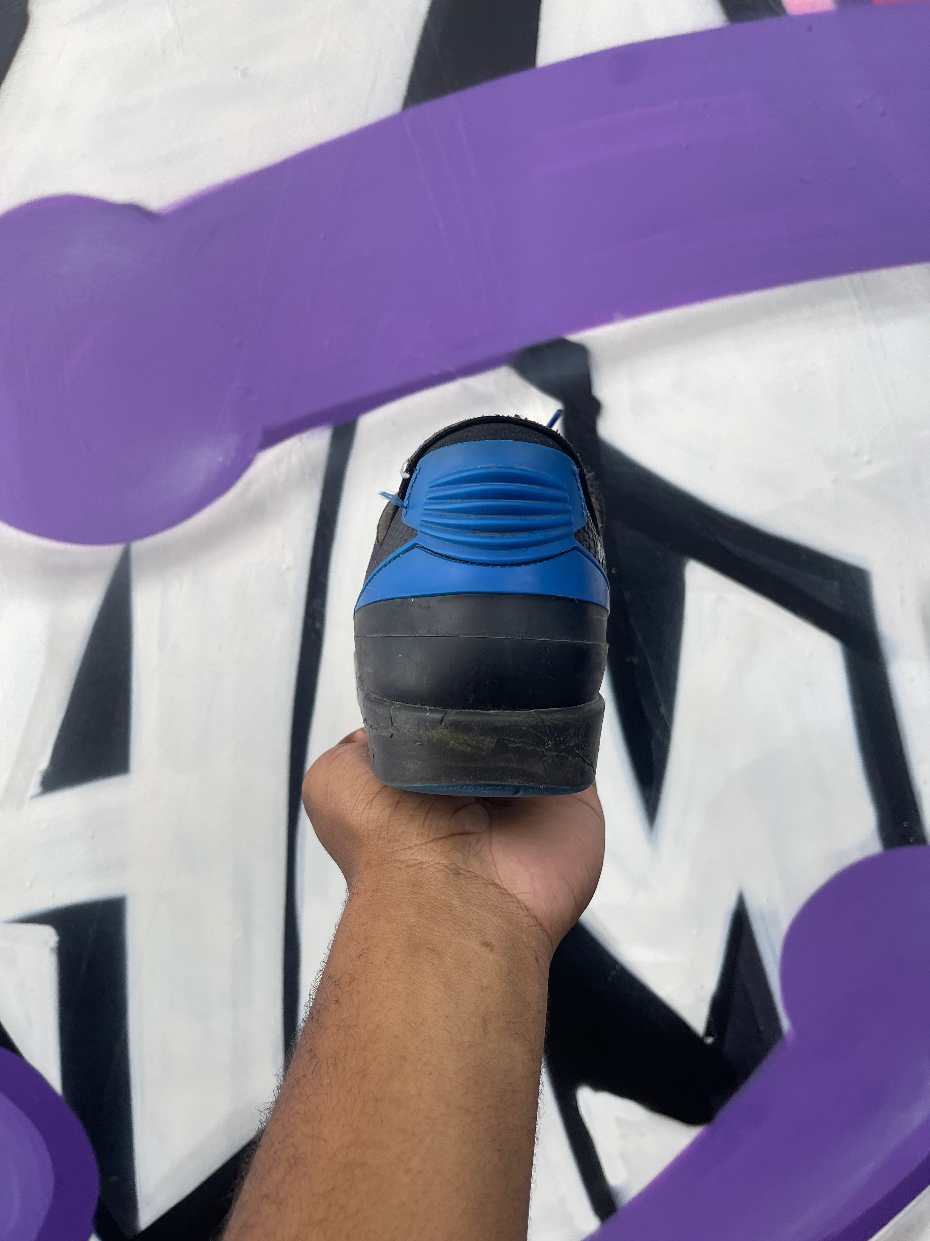 Jordan 2 Off White Black Sneakers