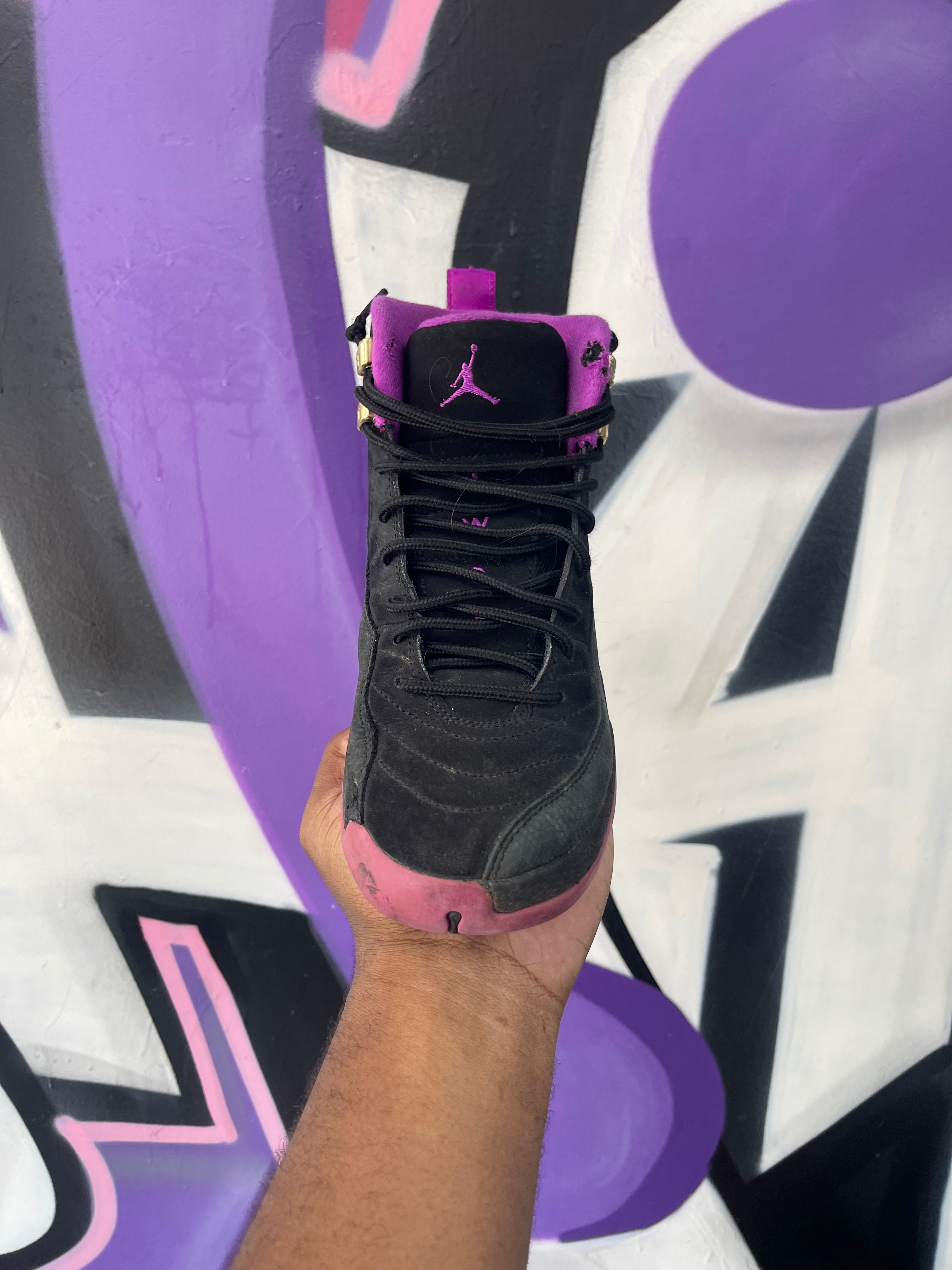 Jordan 12 Hyper Violet Sneakers