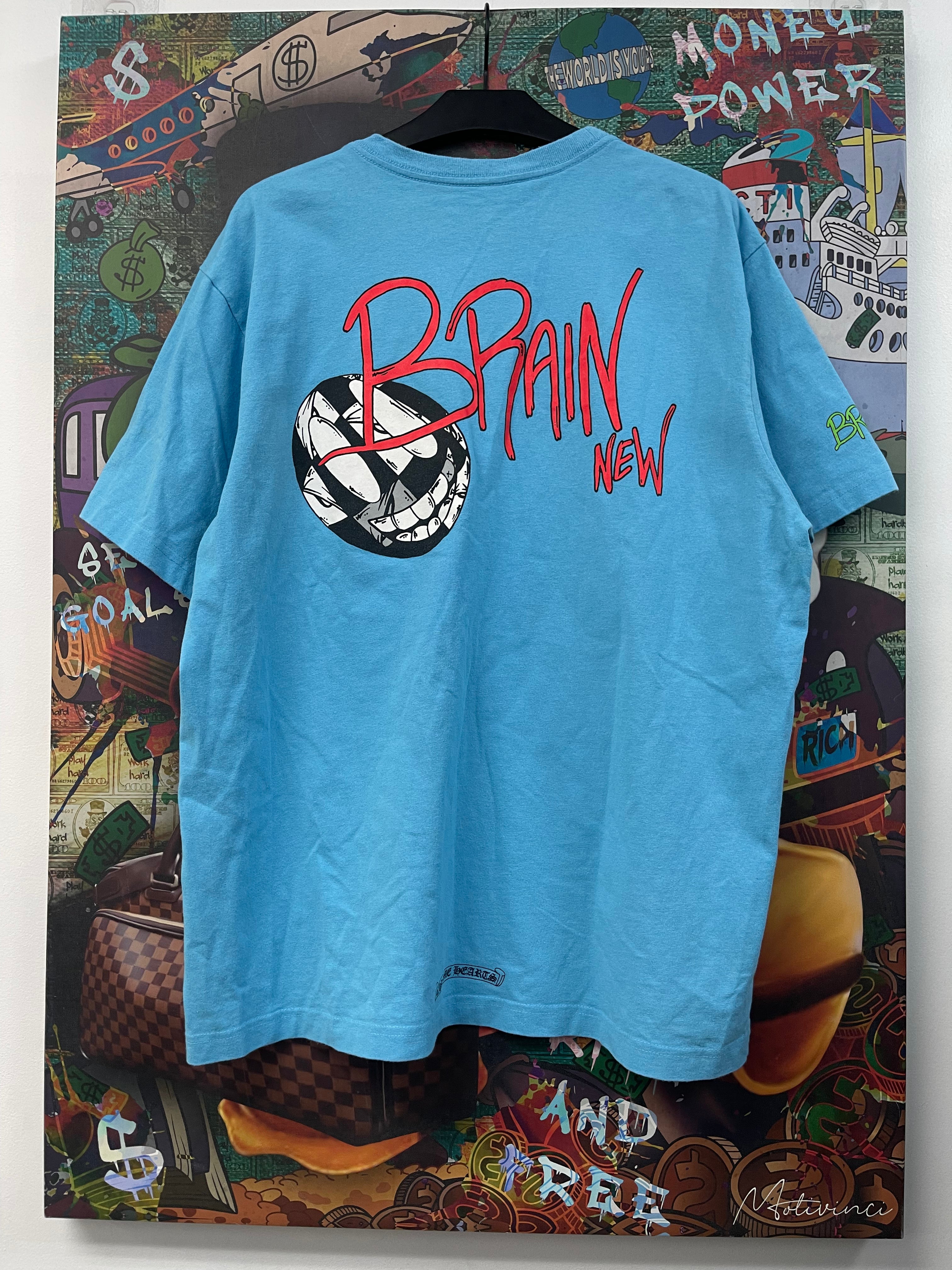 Chrome Hearts Mattyboy Blue Brain Tee