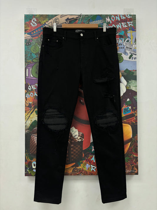 Amiri MX1 Black Black Patch (Old Season) Used 38