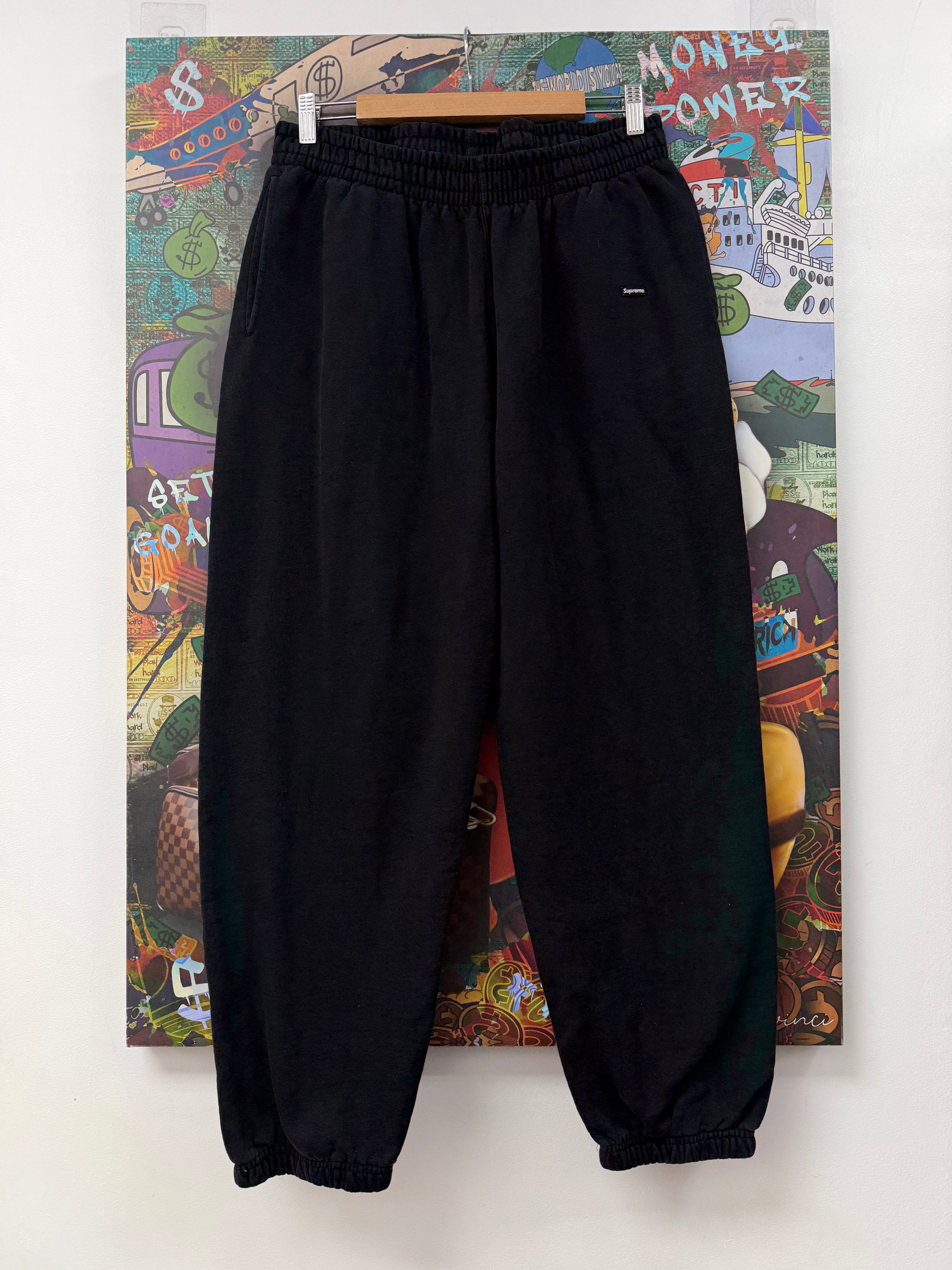 Supreme Black Small Box Logo Sweats