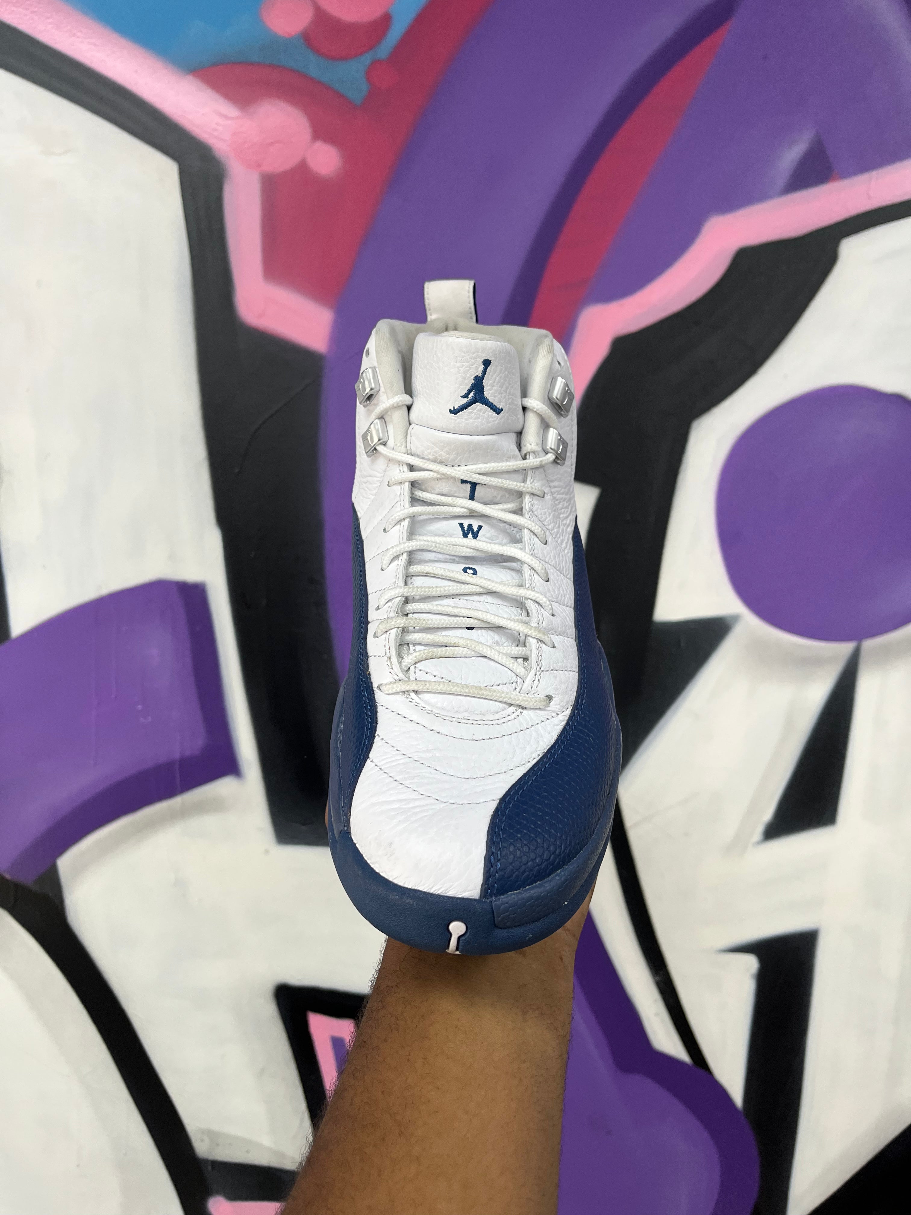 Jordan 12 French Blue Sneakers