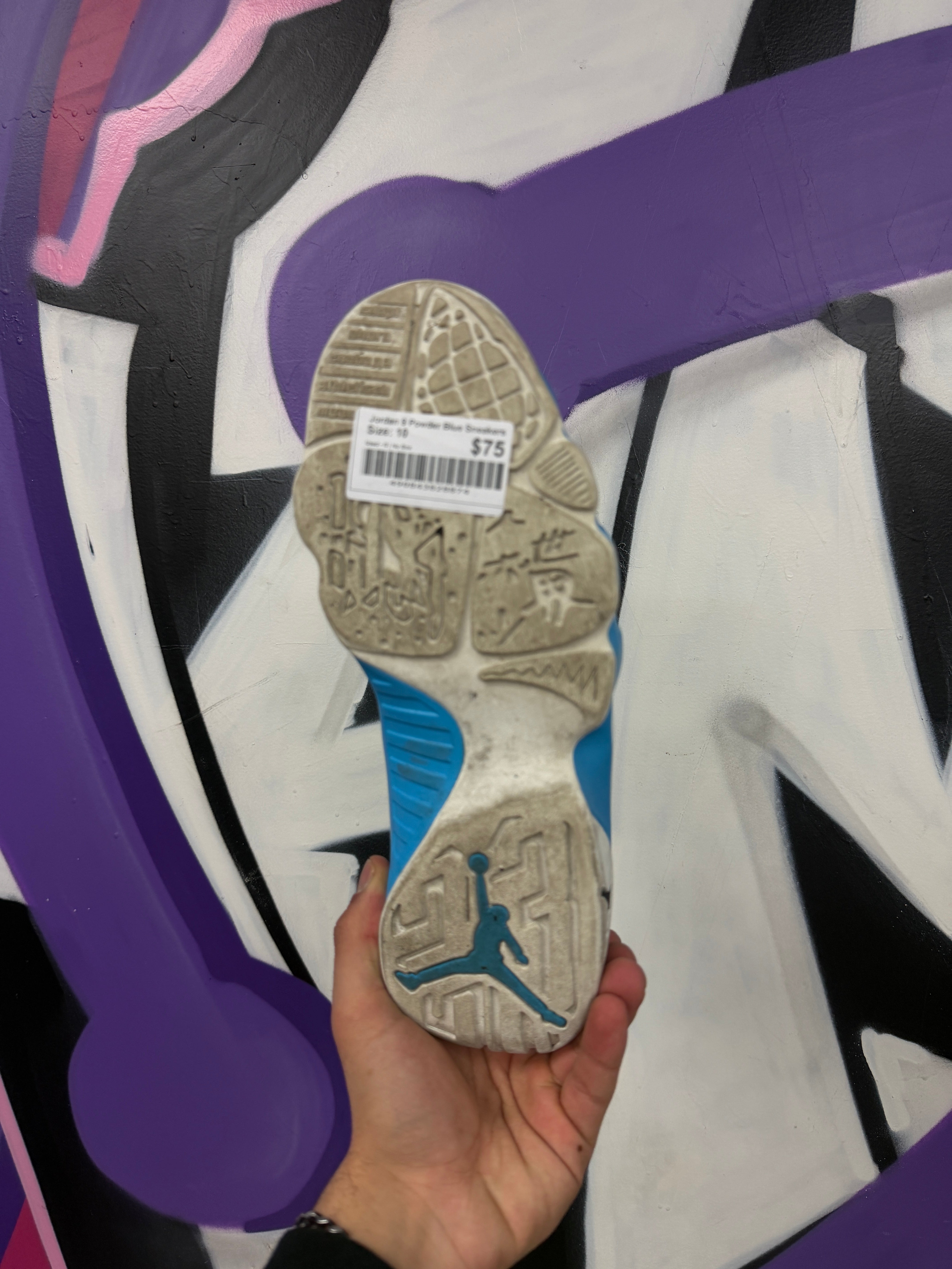 Jordan 9 Powder Blue Sneakers