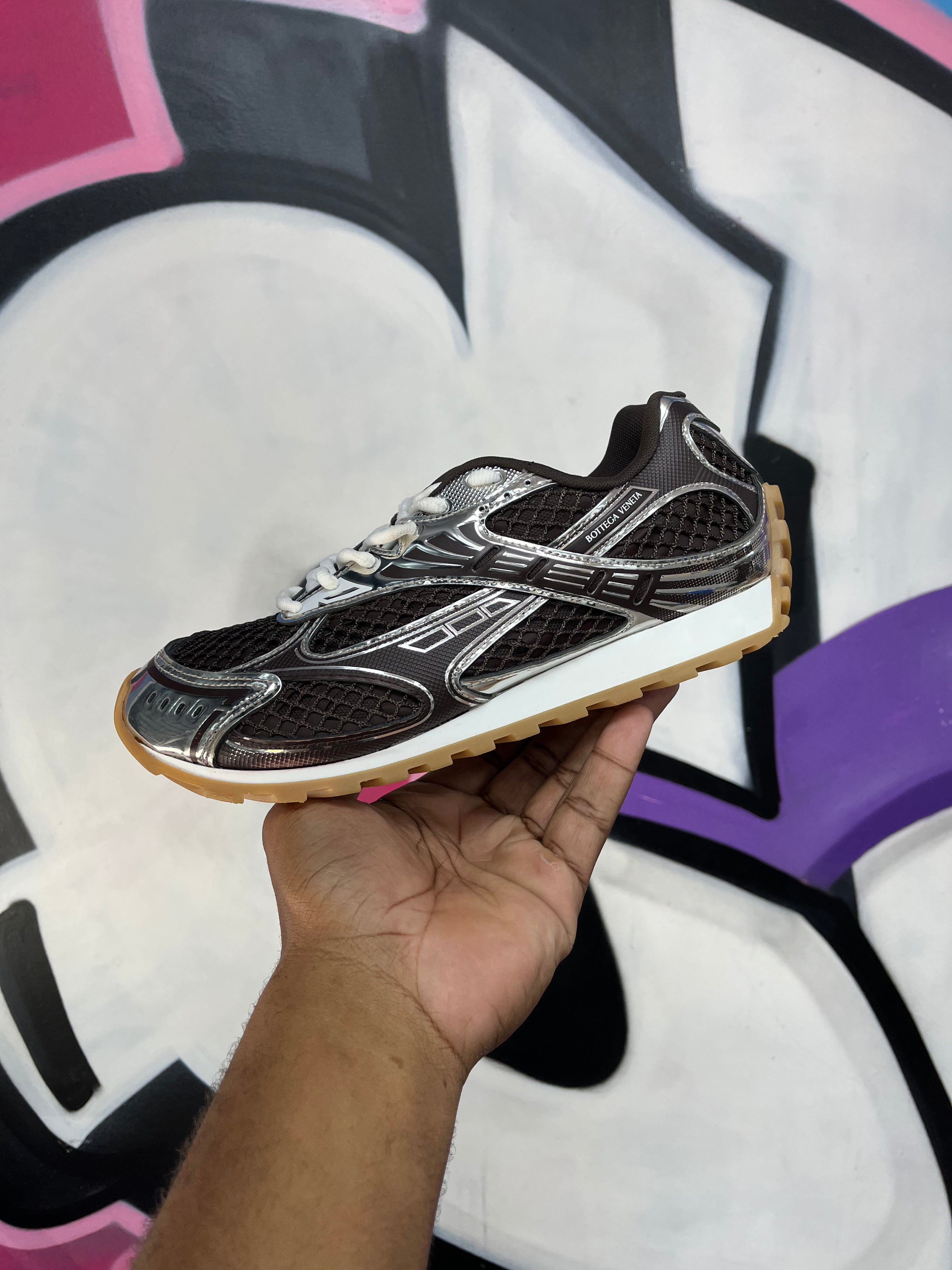 Bottega Veneta Fondant Orbit Sneakers