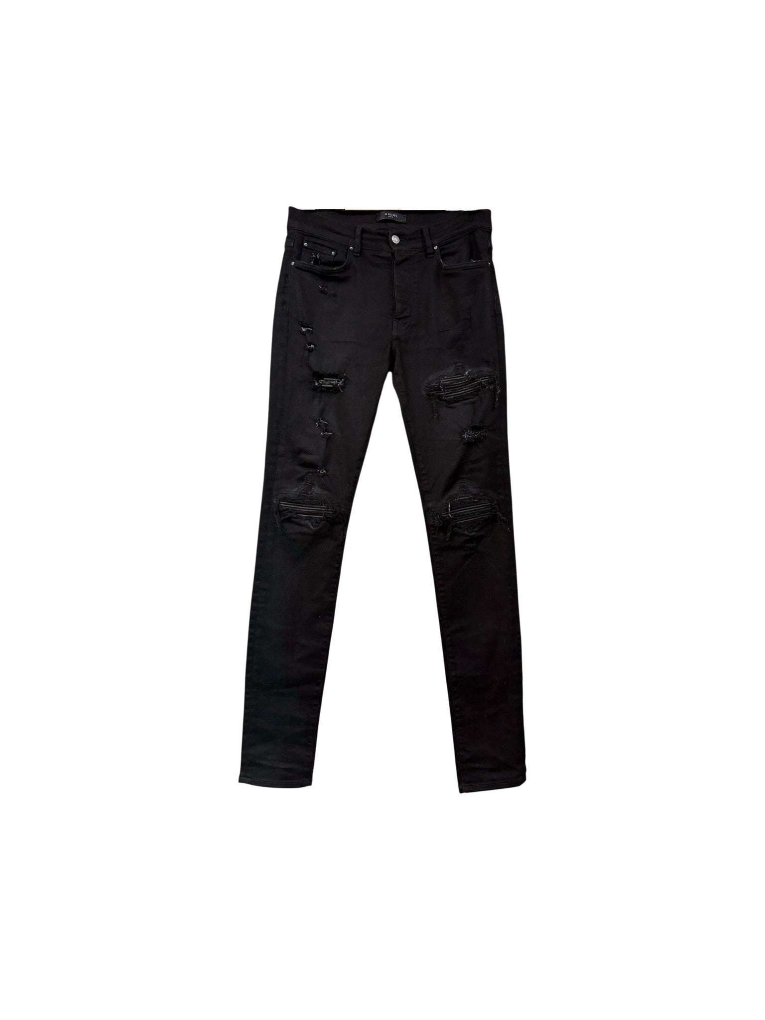 Amiri "MX1" Patch Black Jeans