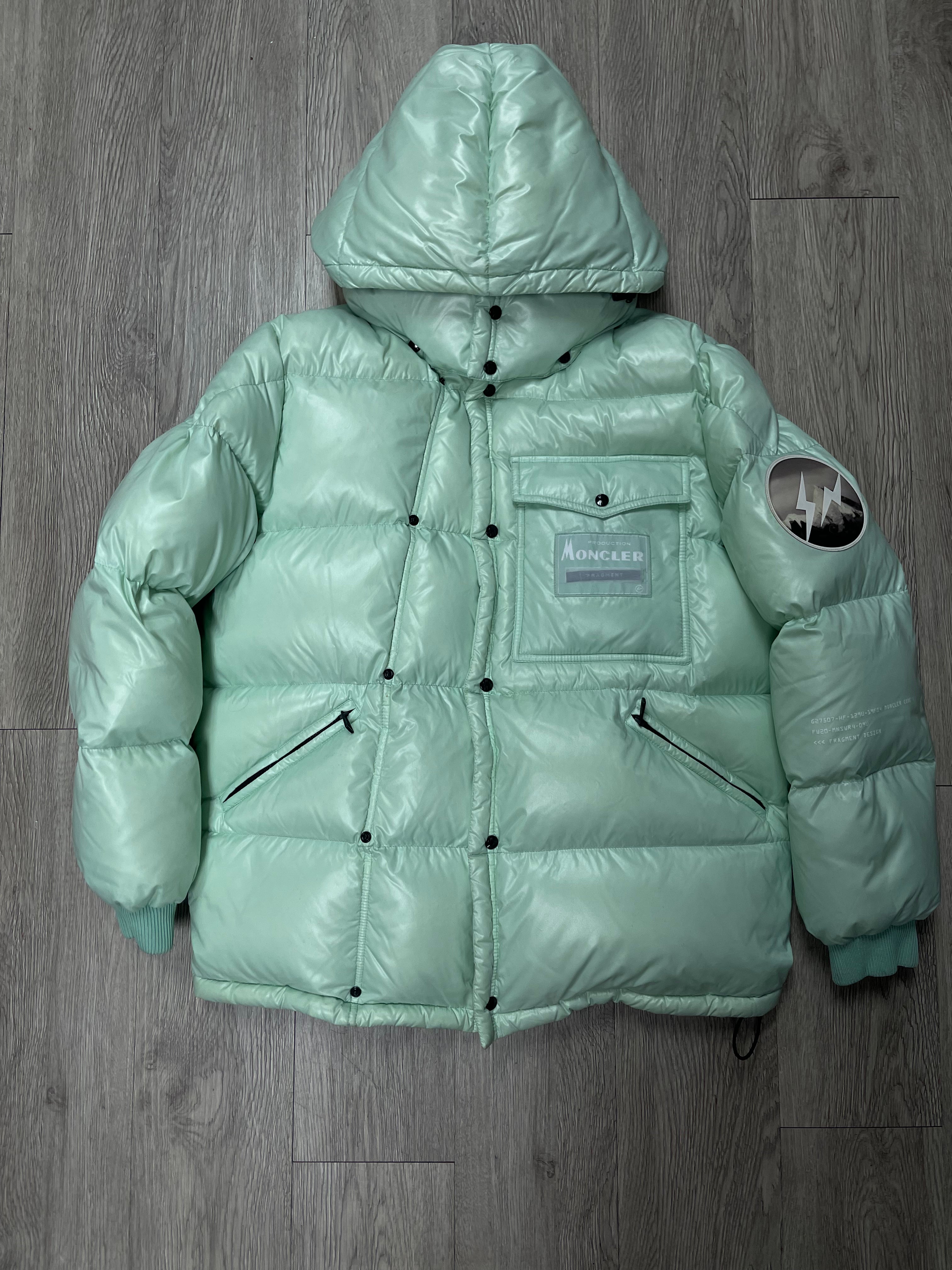 Moncler Fragment Teal (0) Puffer Jacket