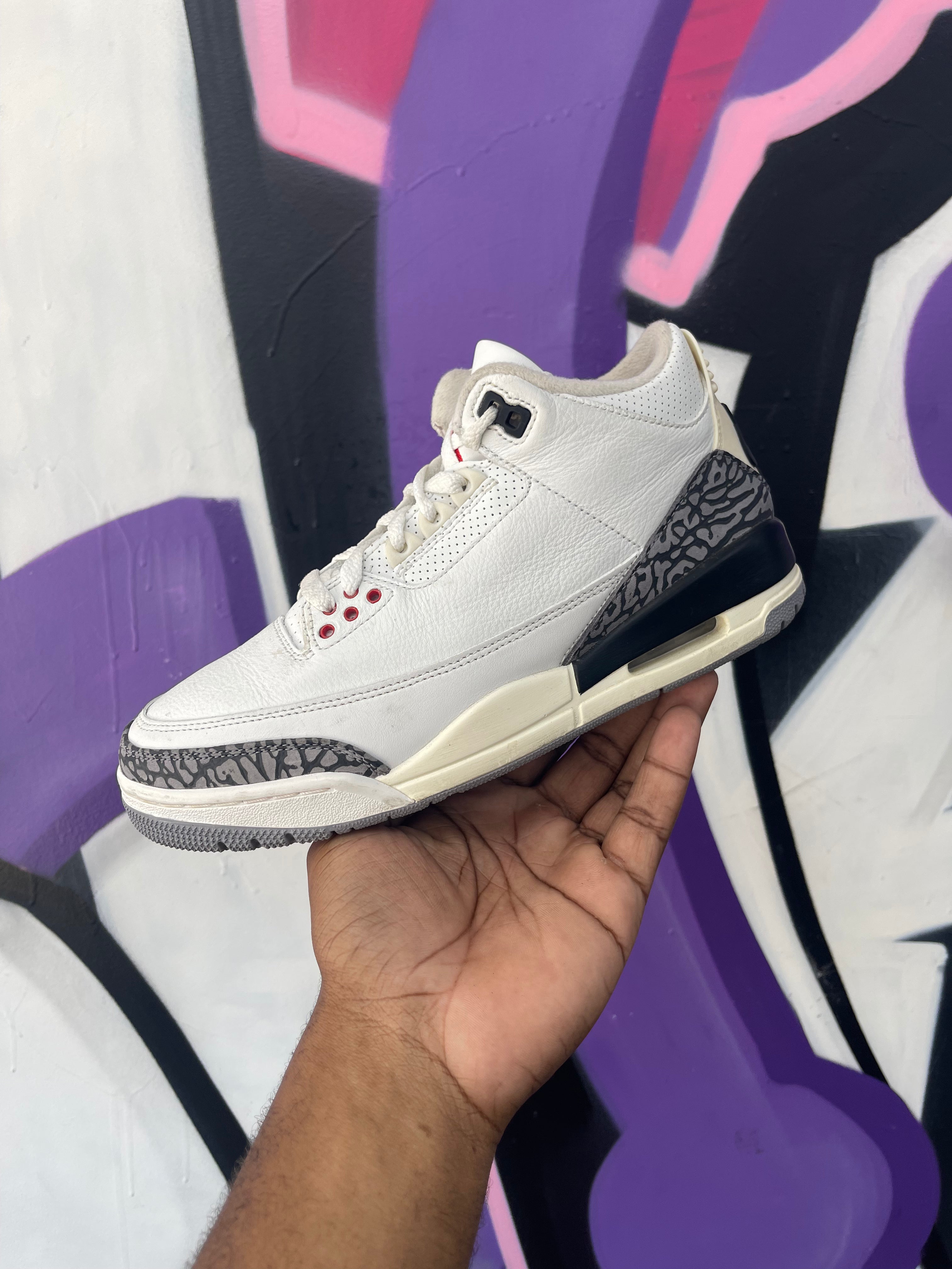 Jordan 3 White Cement Reimagined Sneakers