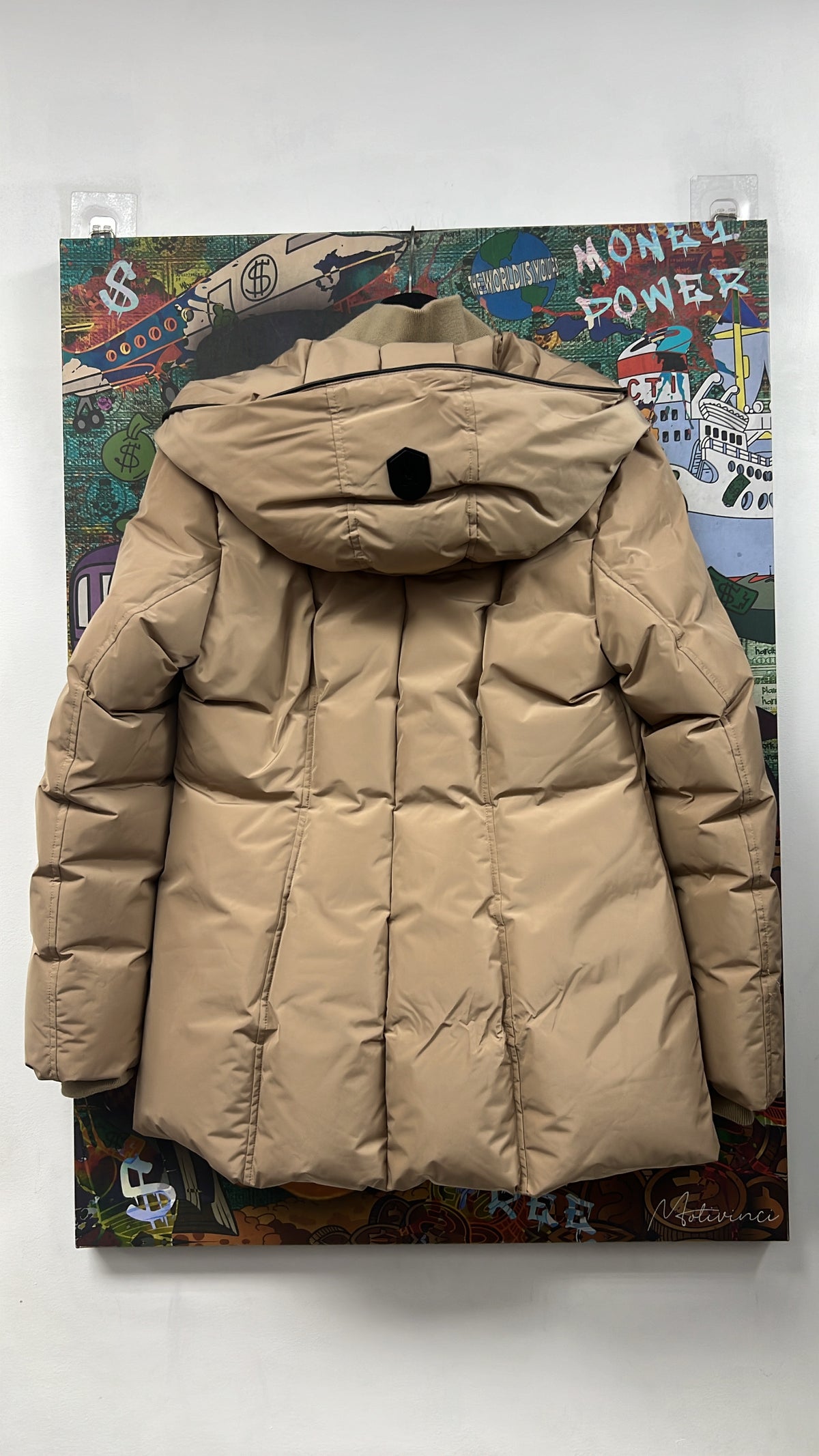 Mackage Tan Puffer Jacket