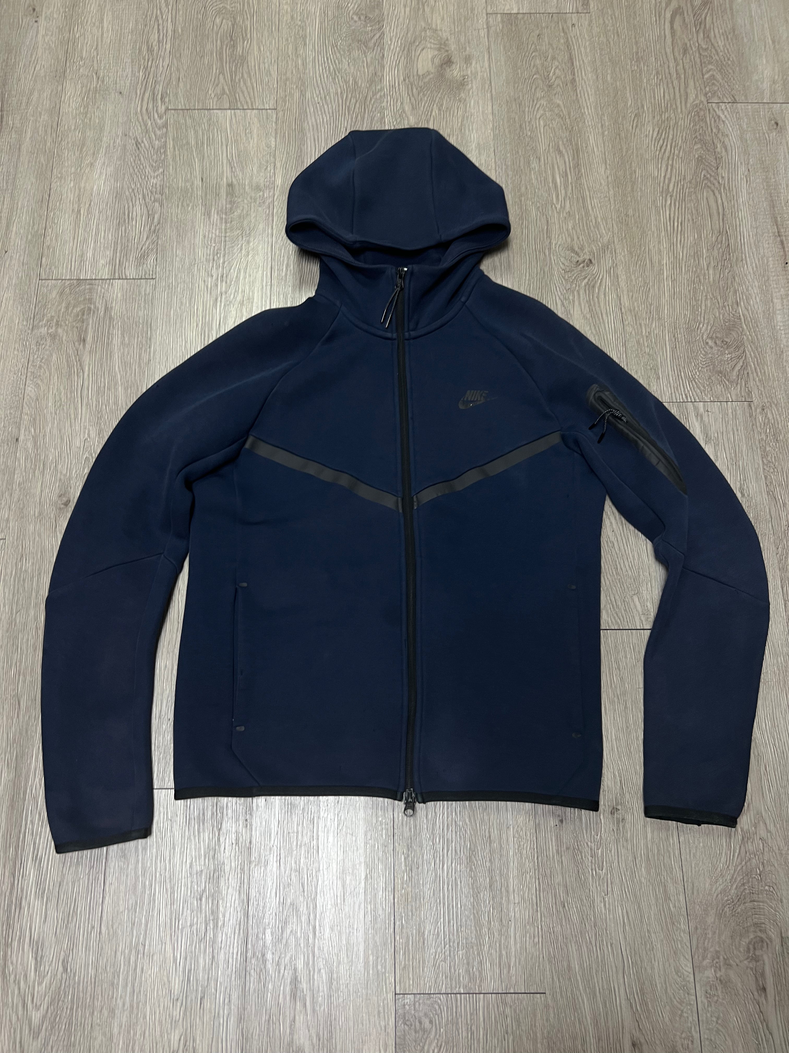 Nike Navy Tech Zip Up