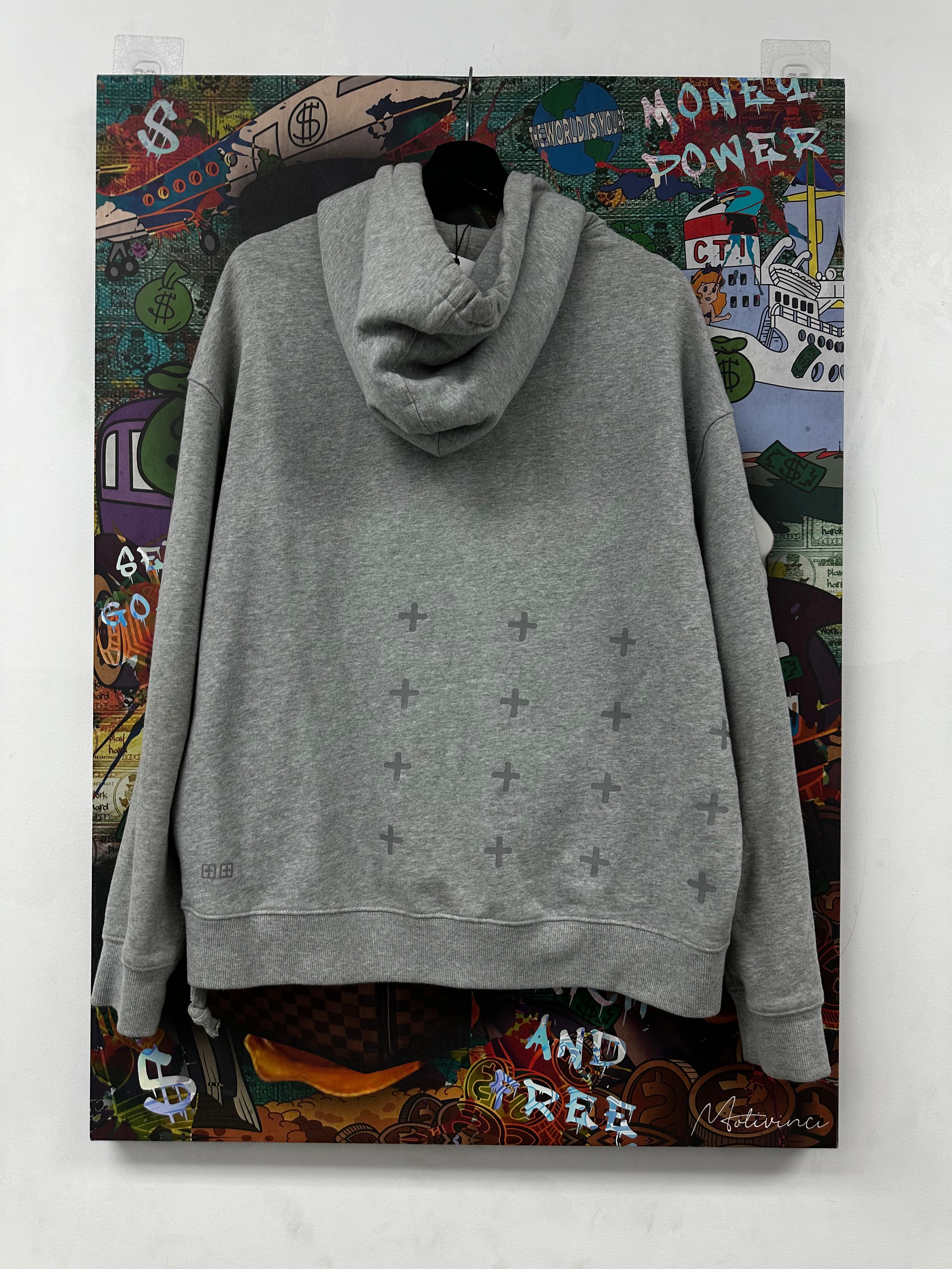 Ksubi Hoodie Grey Used Small