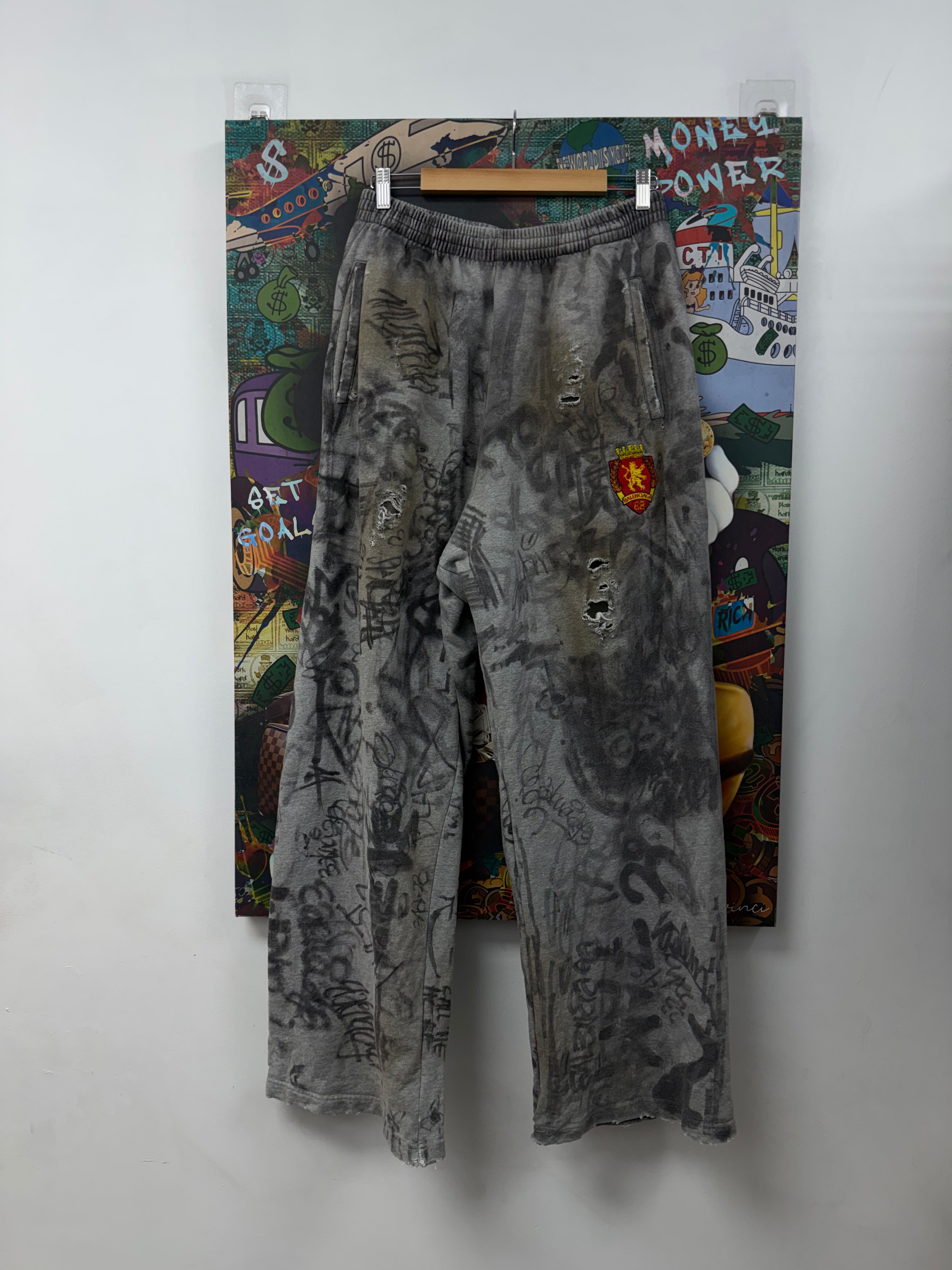 Balenciaga Grey Skate Sweats