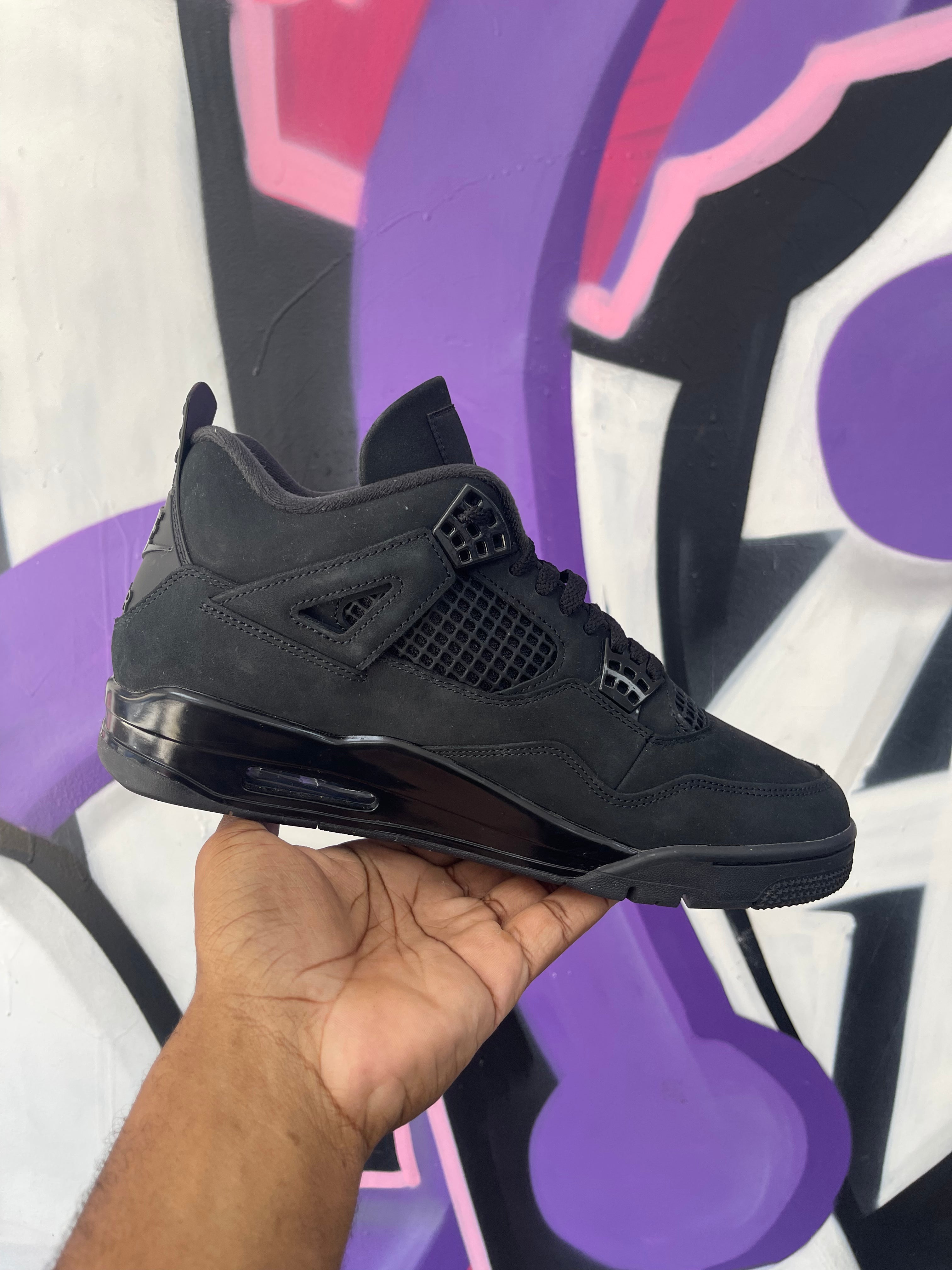Jordan 4 Black Cat Sneakers