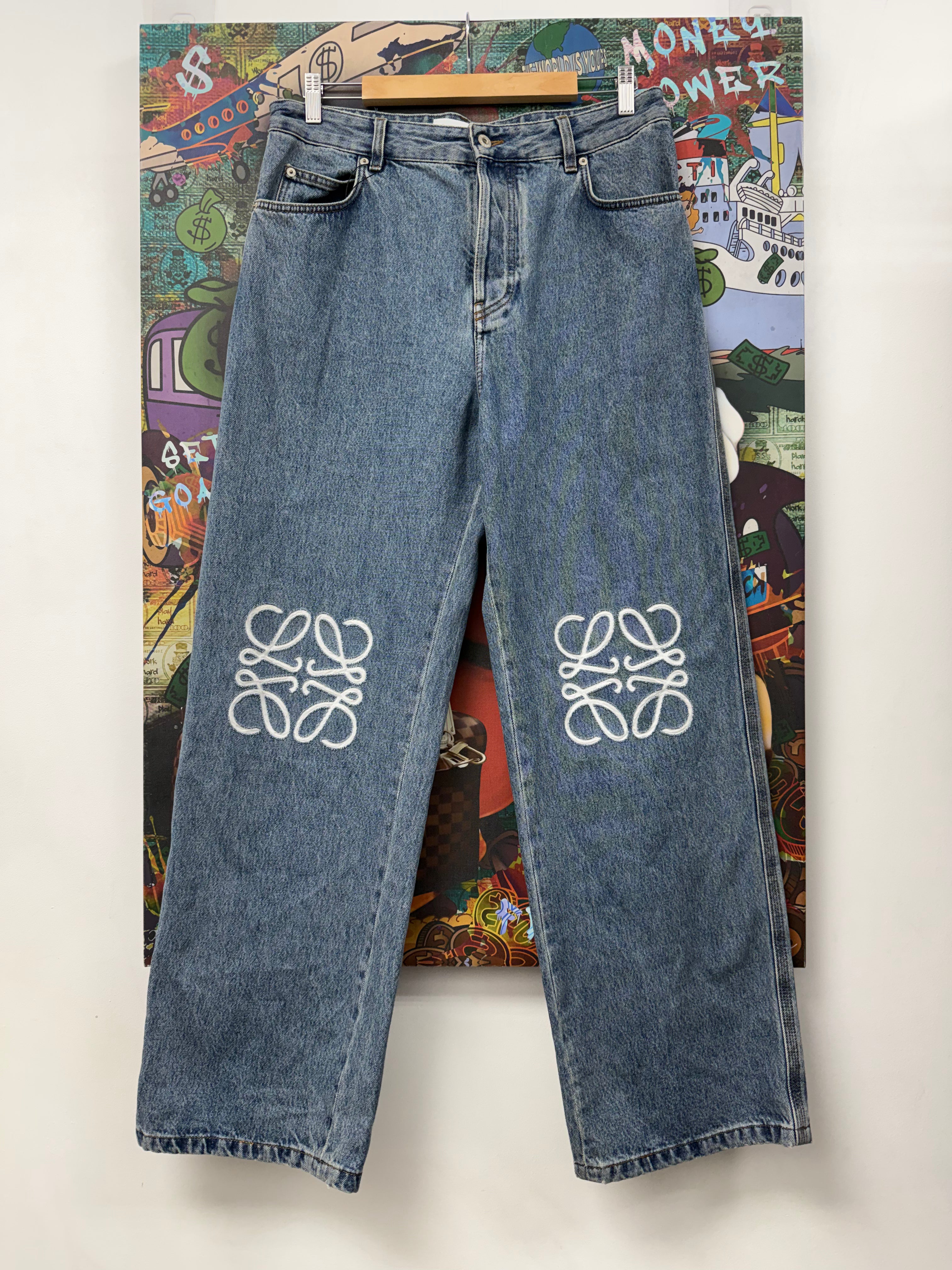 Loewe Monogram Light Wash (50) Jeans