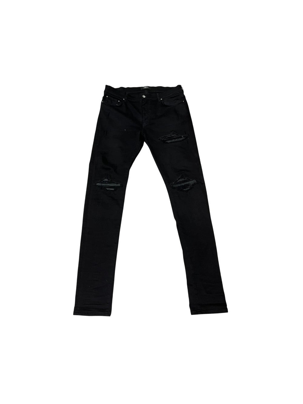 Amiri "MX1" Patch Black Jeans