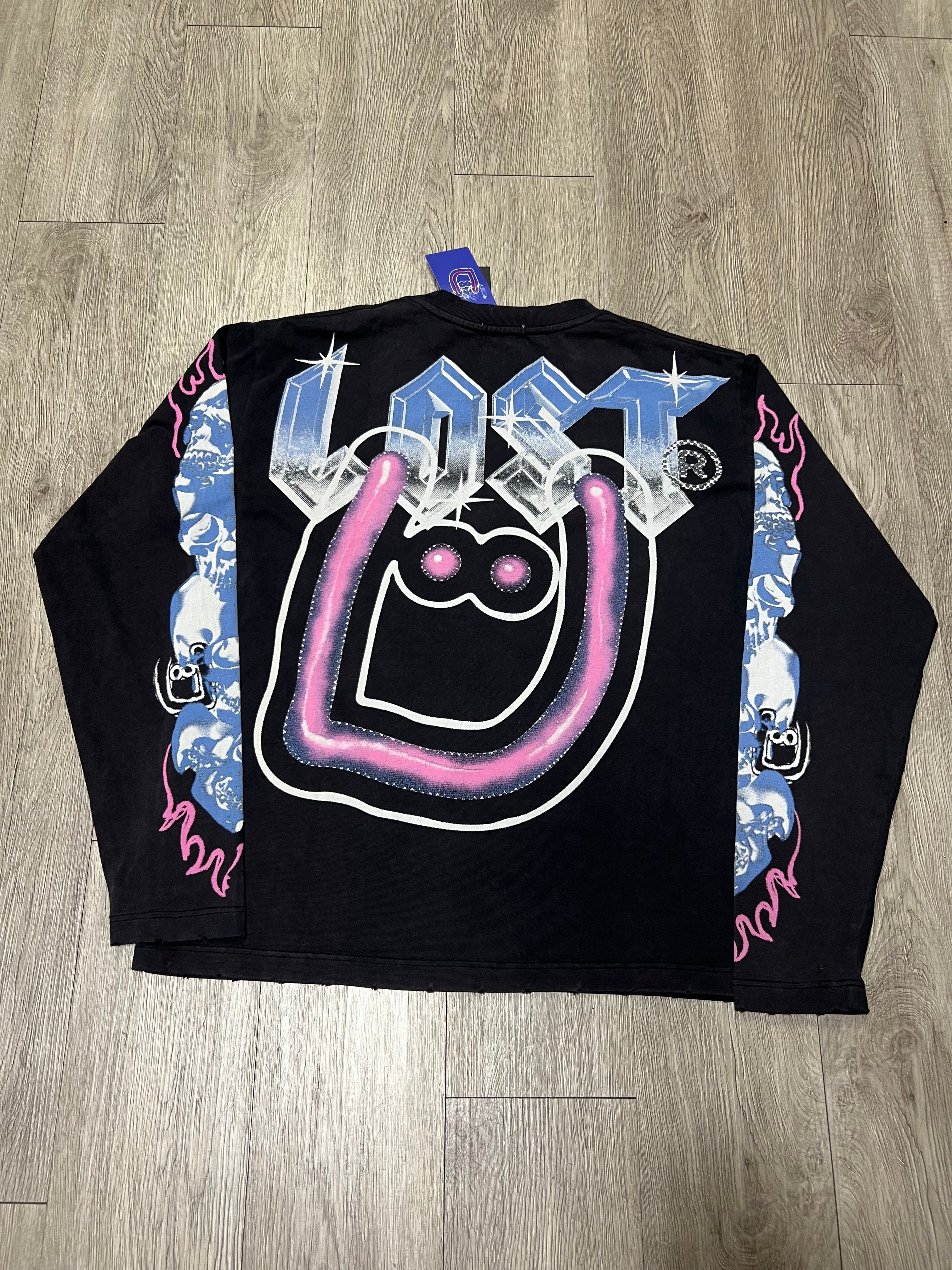 Lost Intricacy Black Pink UKNWNISM Long Sleeve