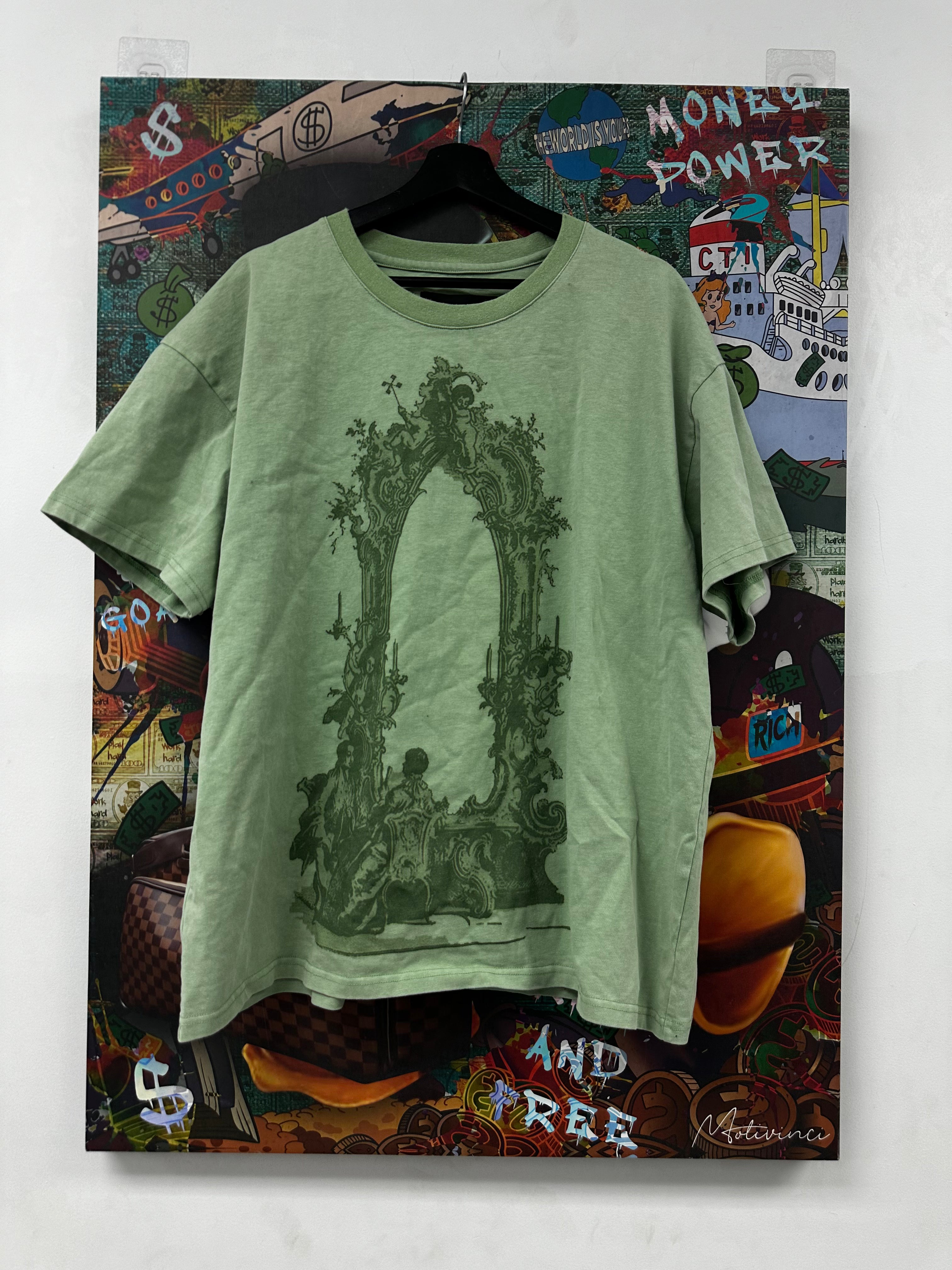 WDW Green Arch Tee Used XXL