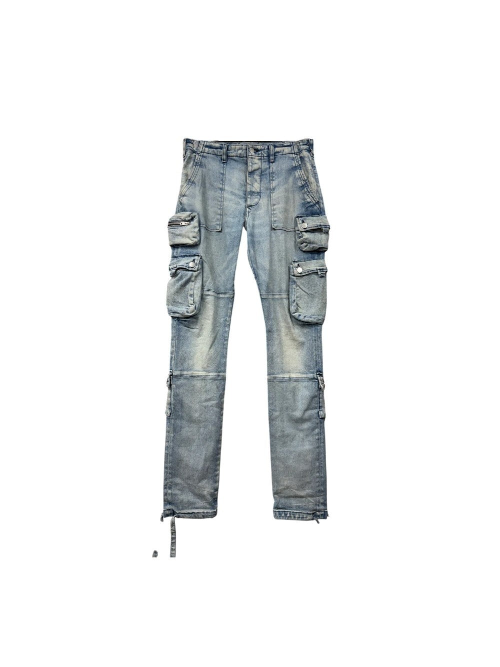 Amiri Tactical Cargo Light Wash Jeans