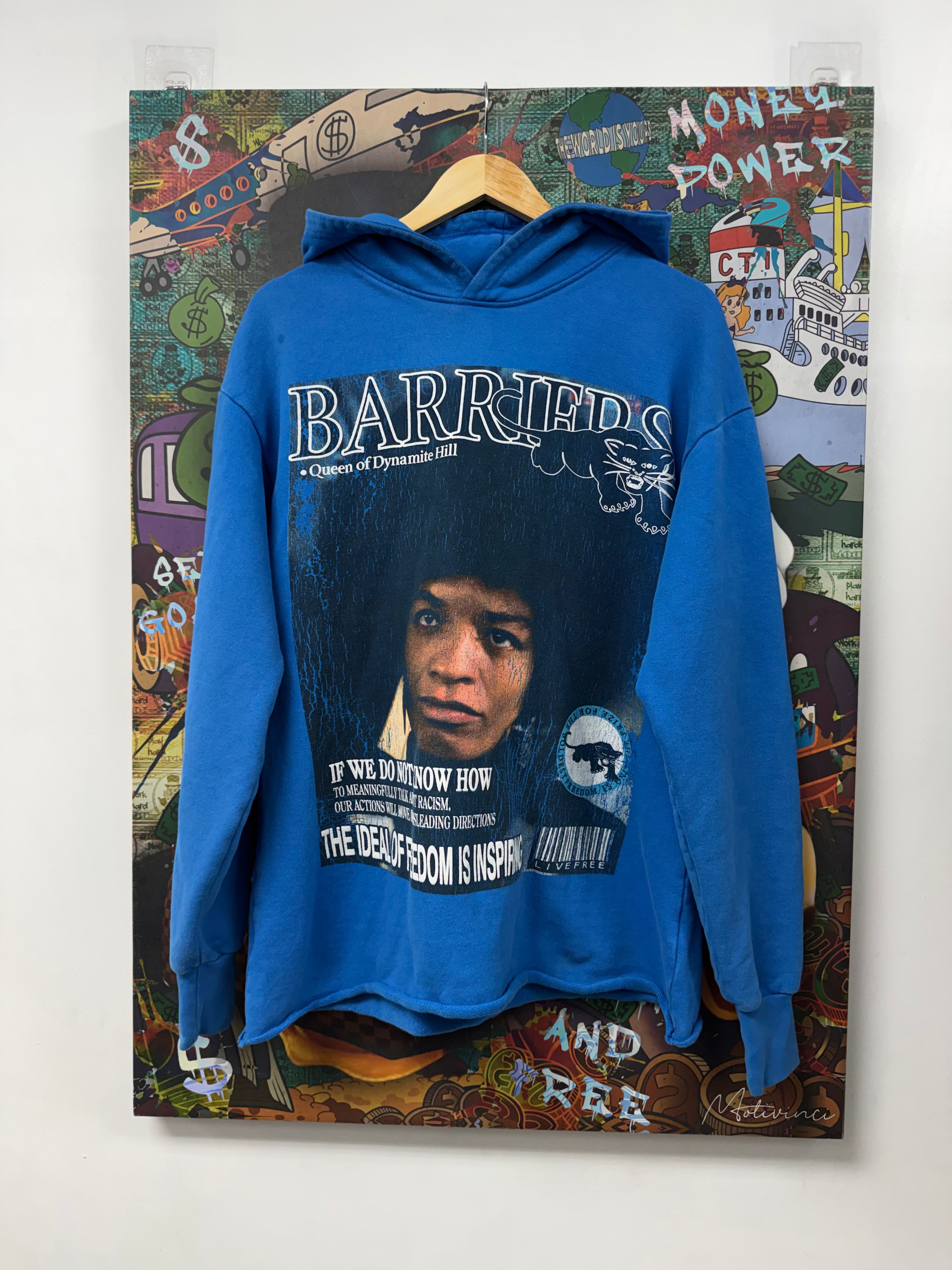 Barriers Blue Queen Of Dynamite Hill Hoodie