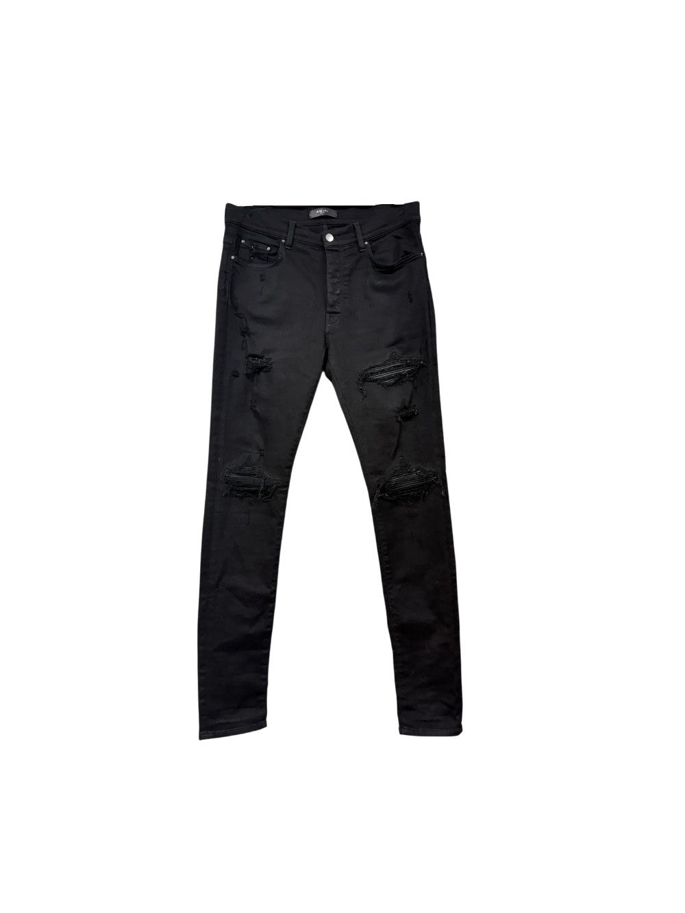 Amiri "MX1" Patch Black Jeans