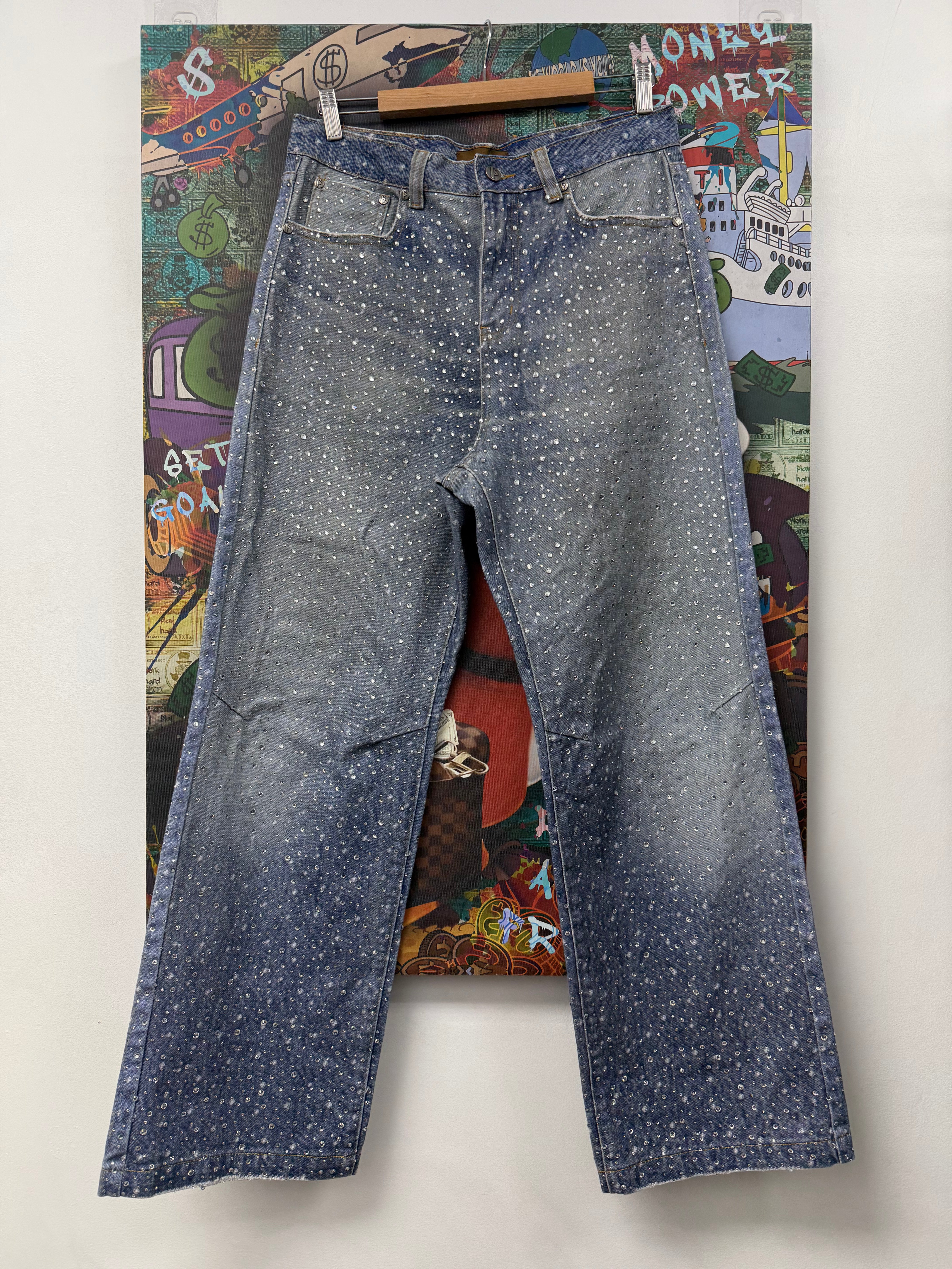 Birth Of A Royal Child Blue Diamond Boro Jeans