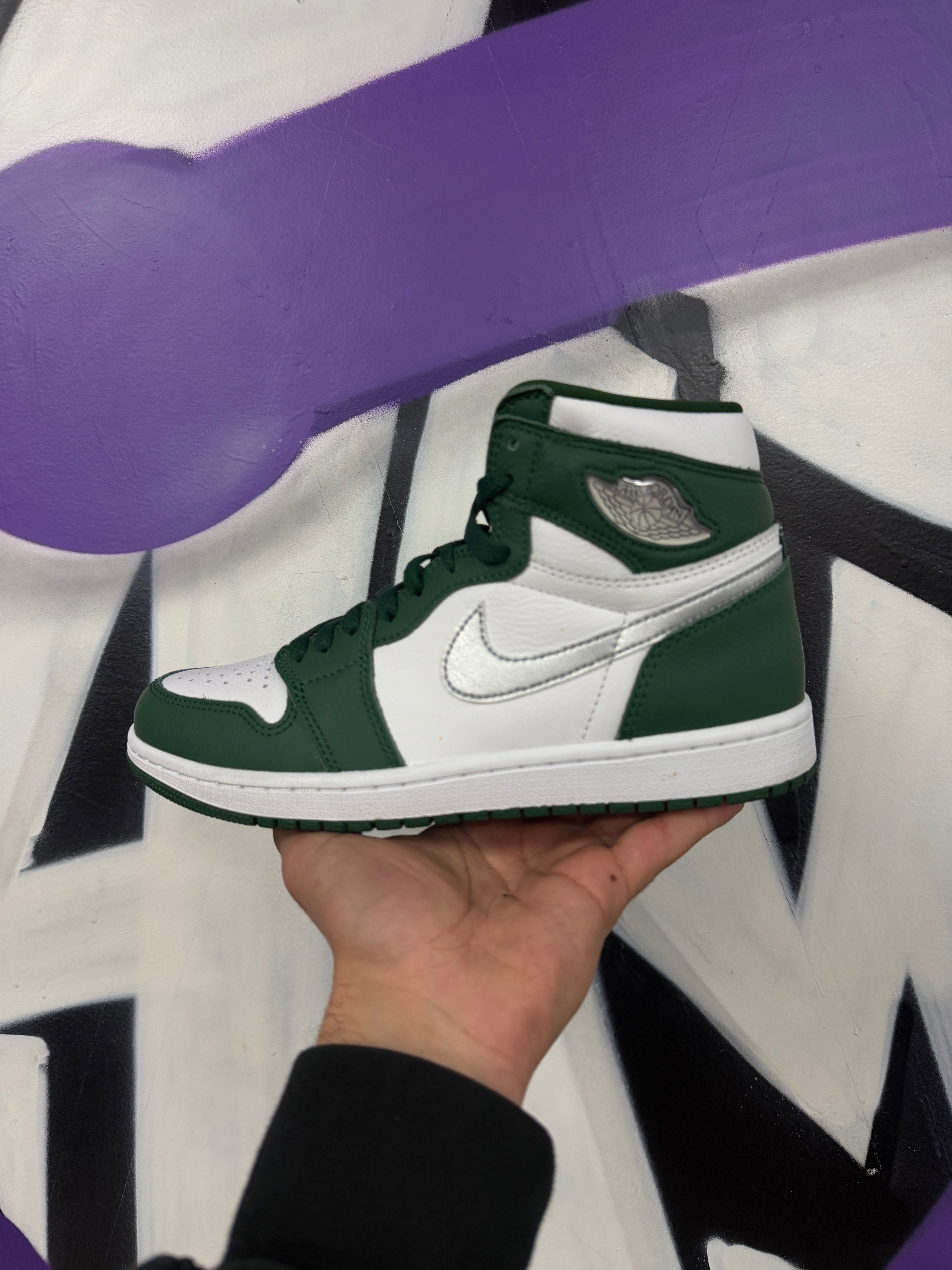 Nike Jordan 1 George Green Sneakers