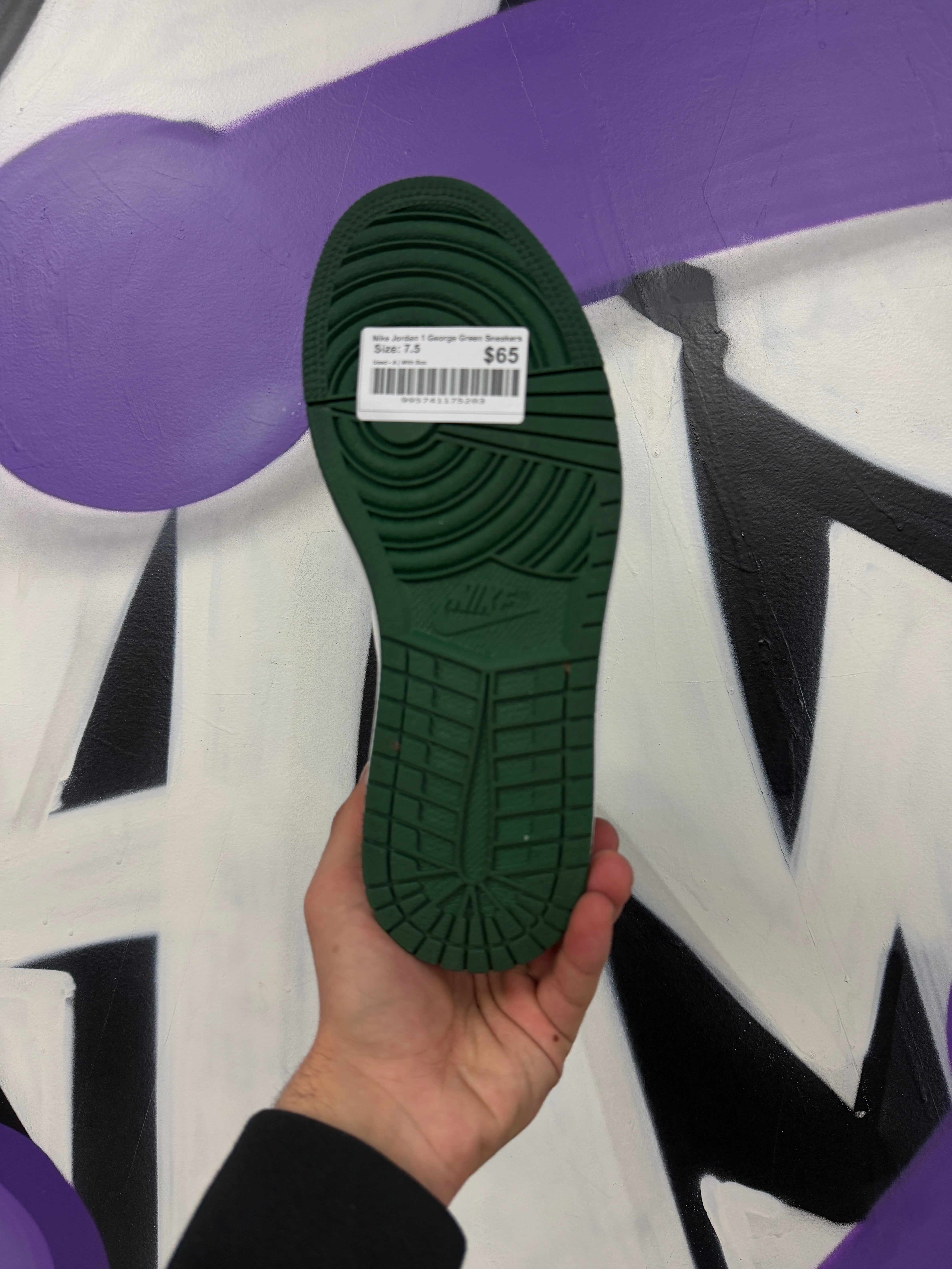 Nike Jordan 1 George Green Sneakers