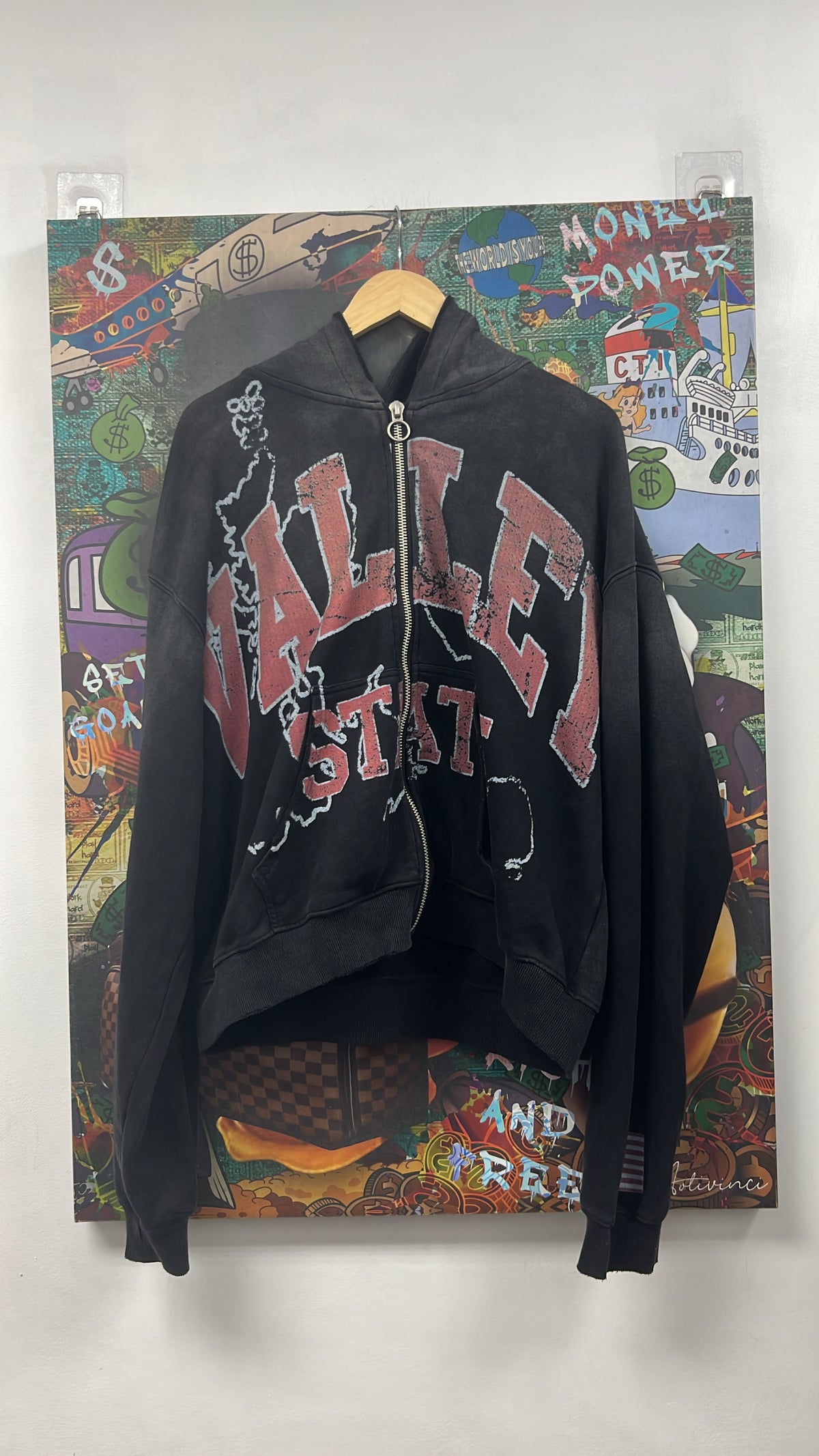Vale Black State Alumni Zip Up