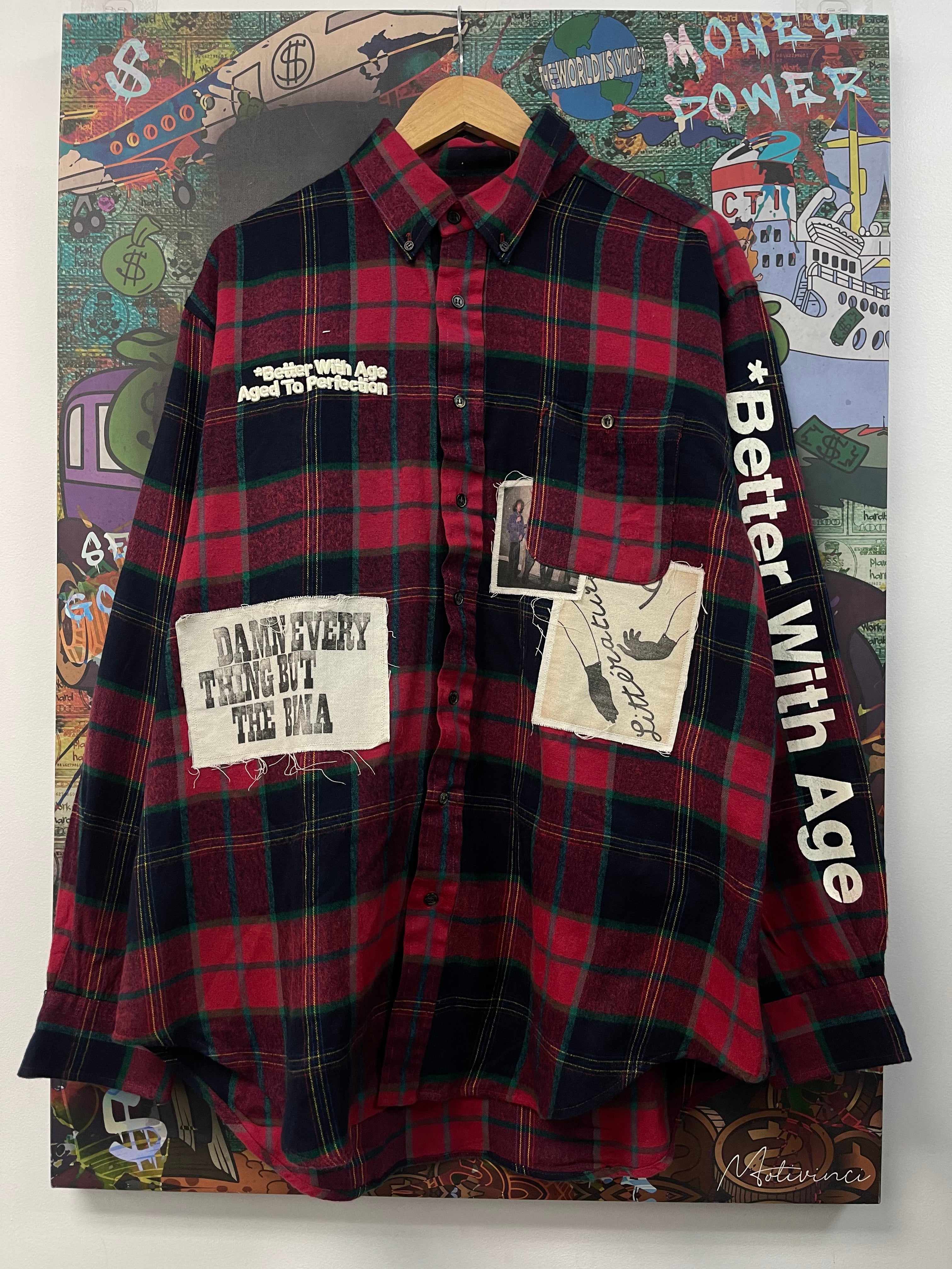Better With Age Red  Muir Flannel