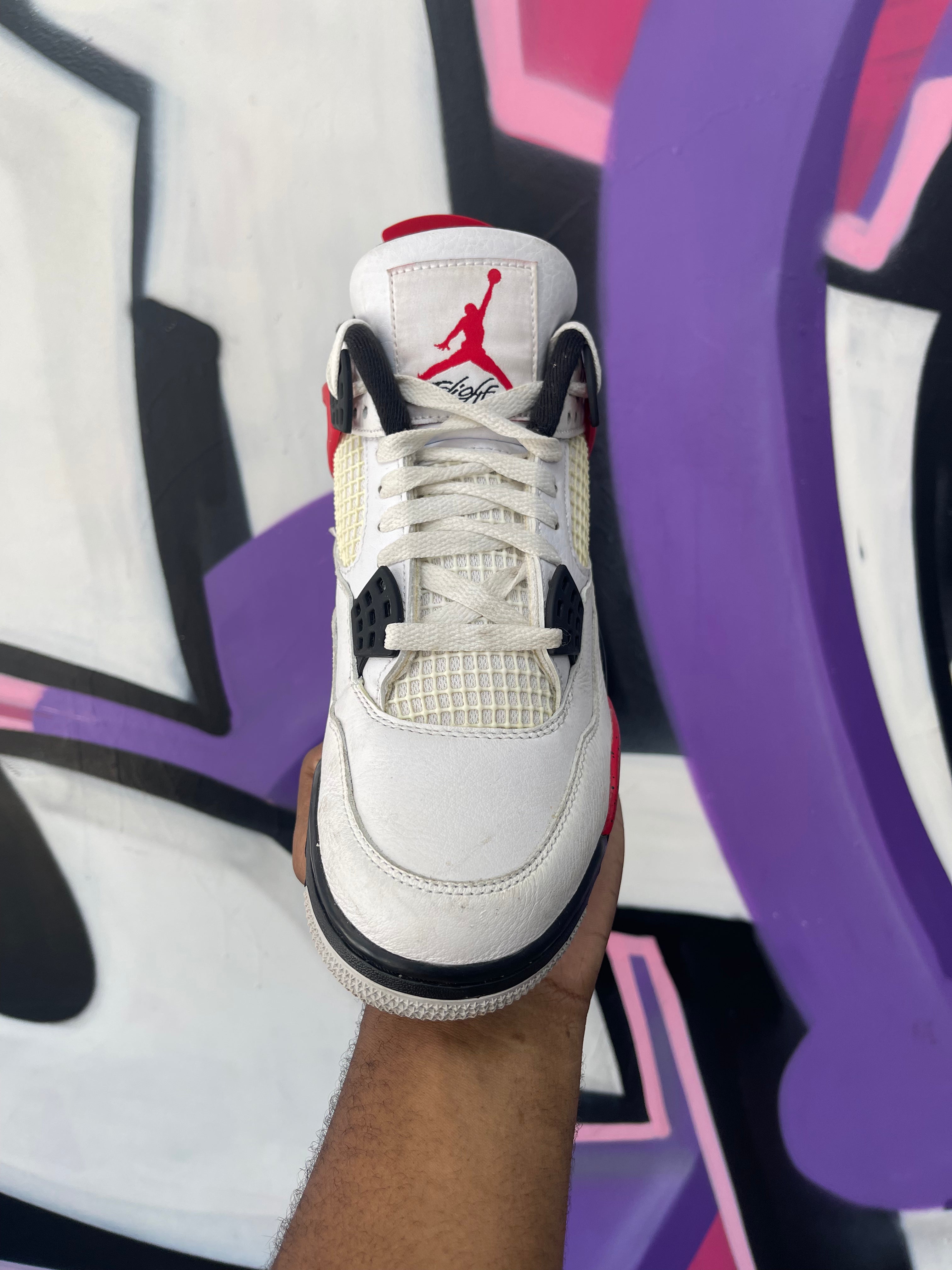 Jordan 4 Red Cement Sneakers