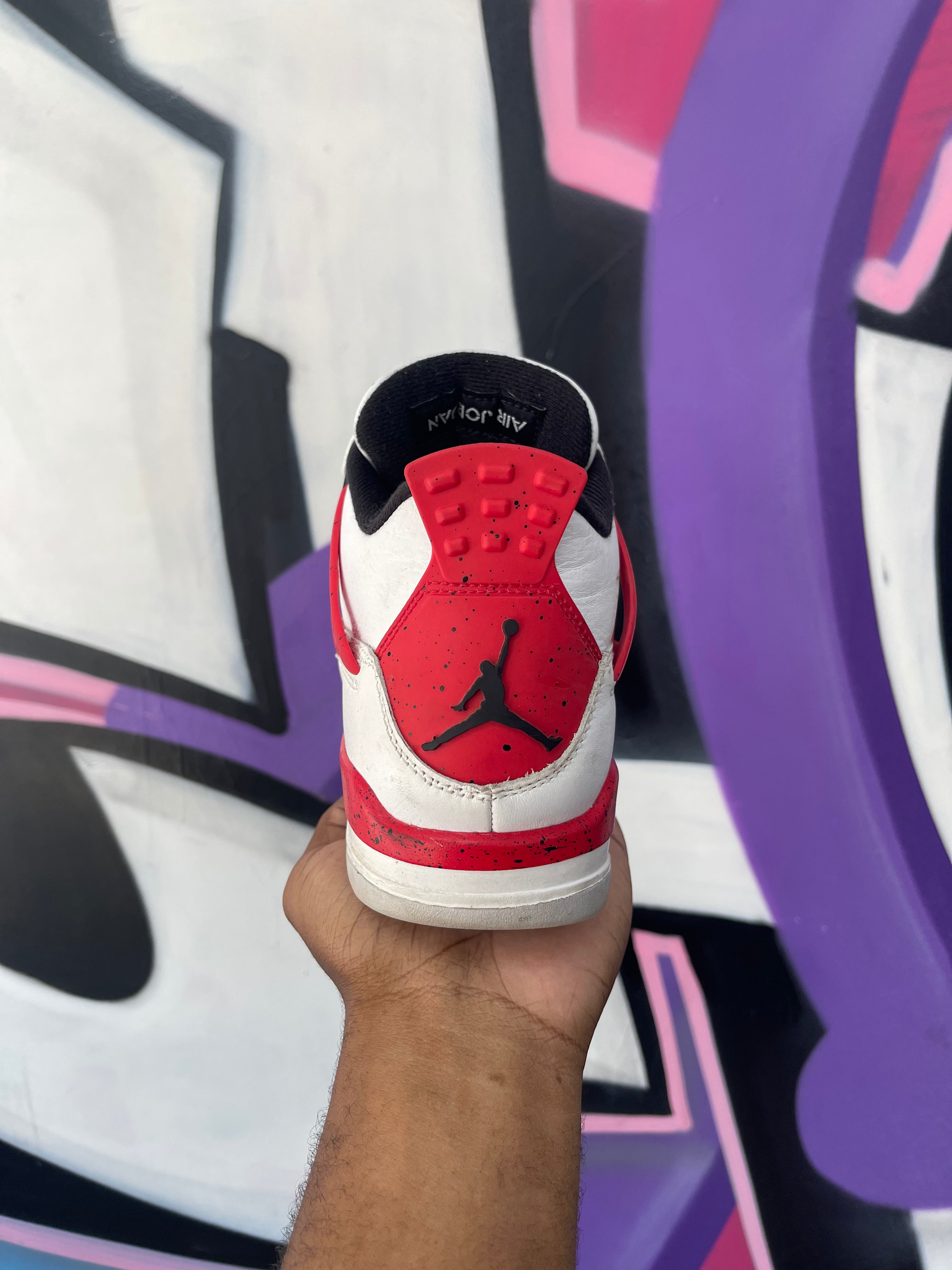 Jordan 4 Red Cement Sneakers