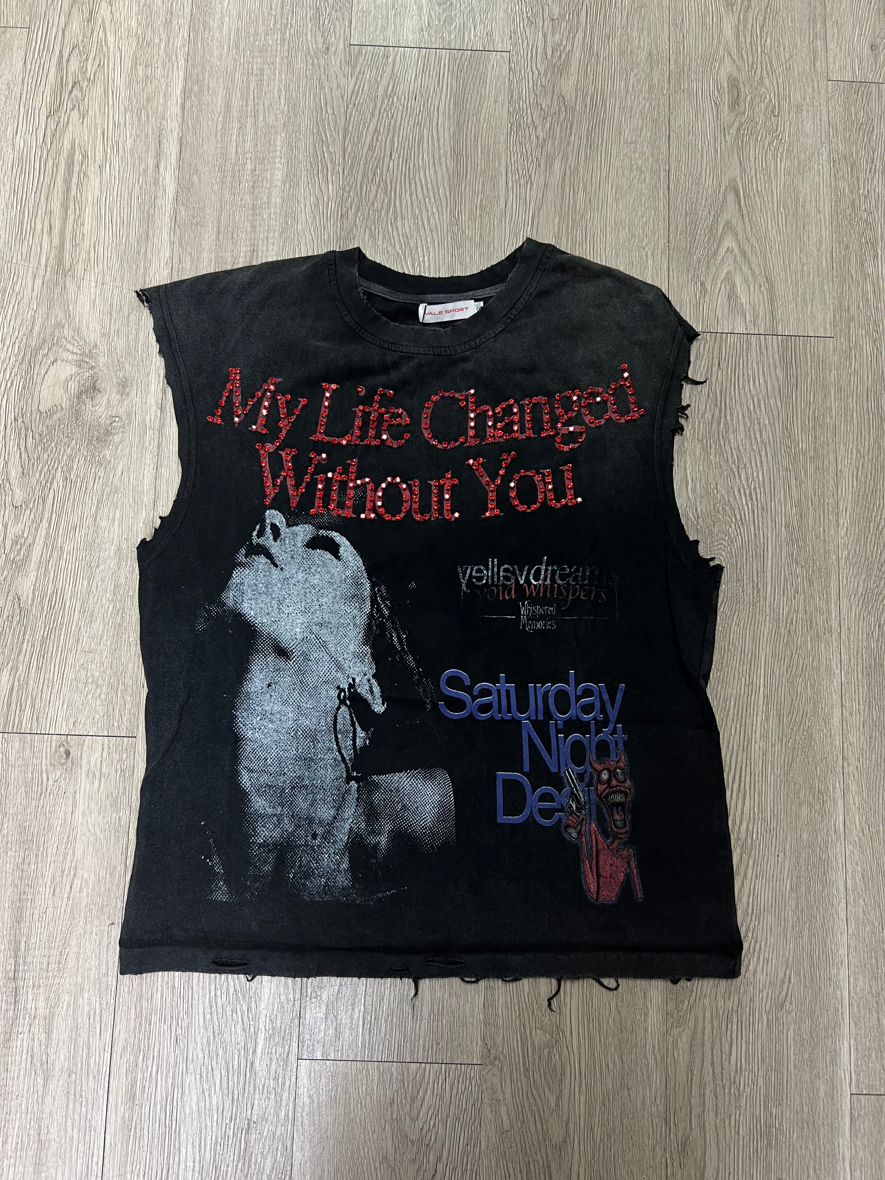 Vale Growth Bling Sleeveless Tee