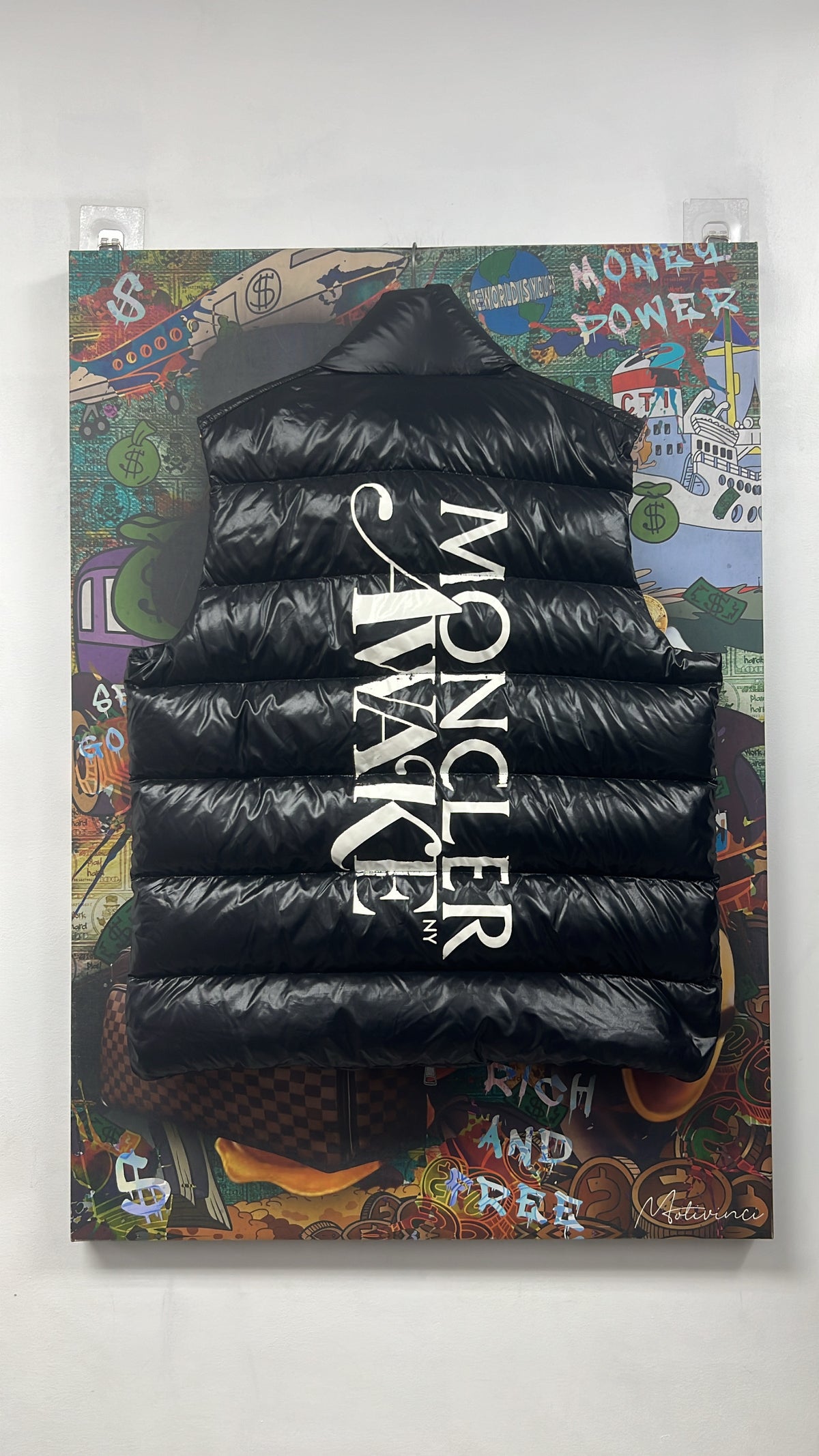 Moncler x Awake Black Puffer Vest