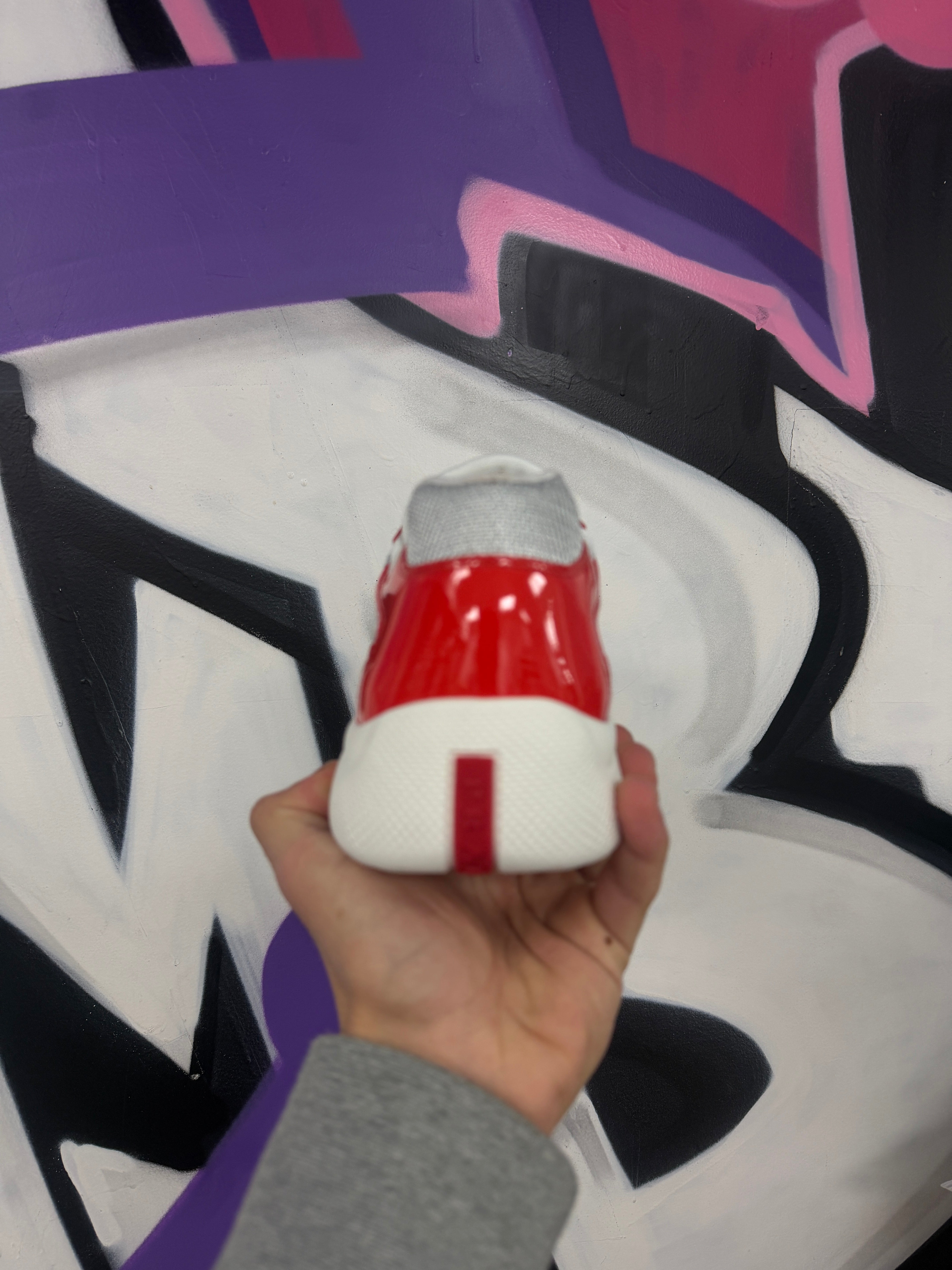 Prada Solar Red Cup Sneakers