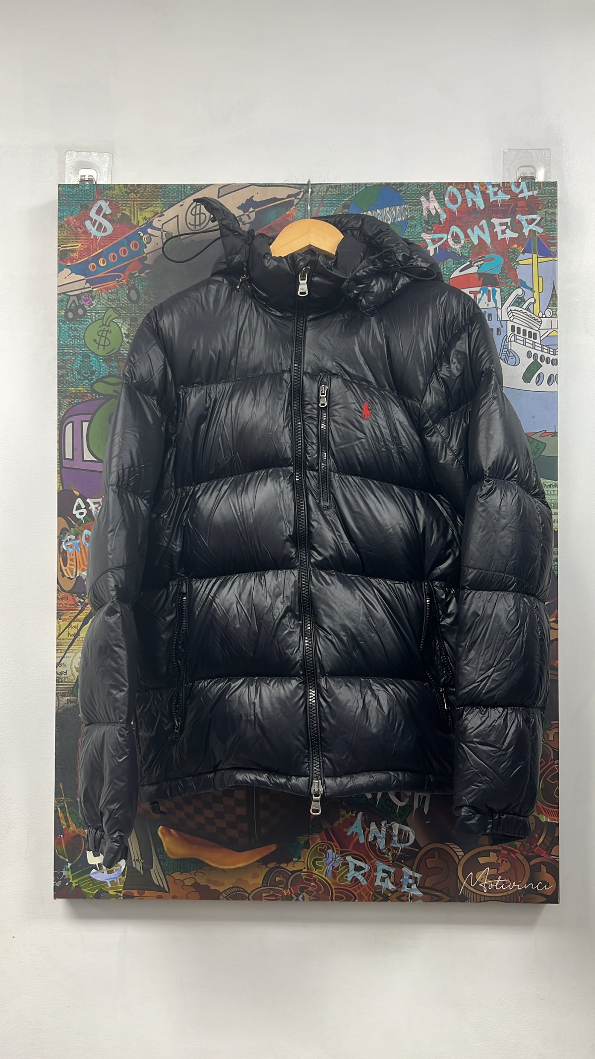 Polo Ralph Lauren Black Puffer Jacket