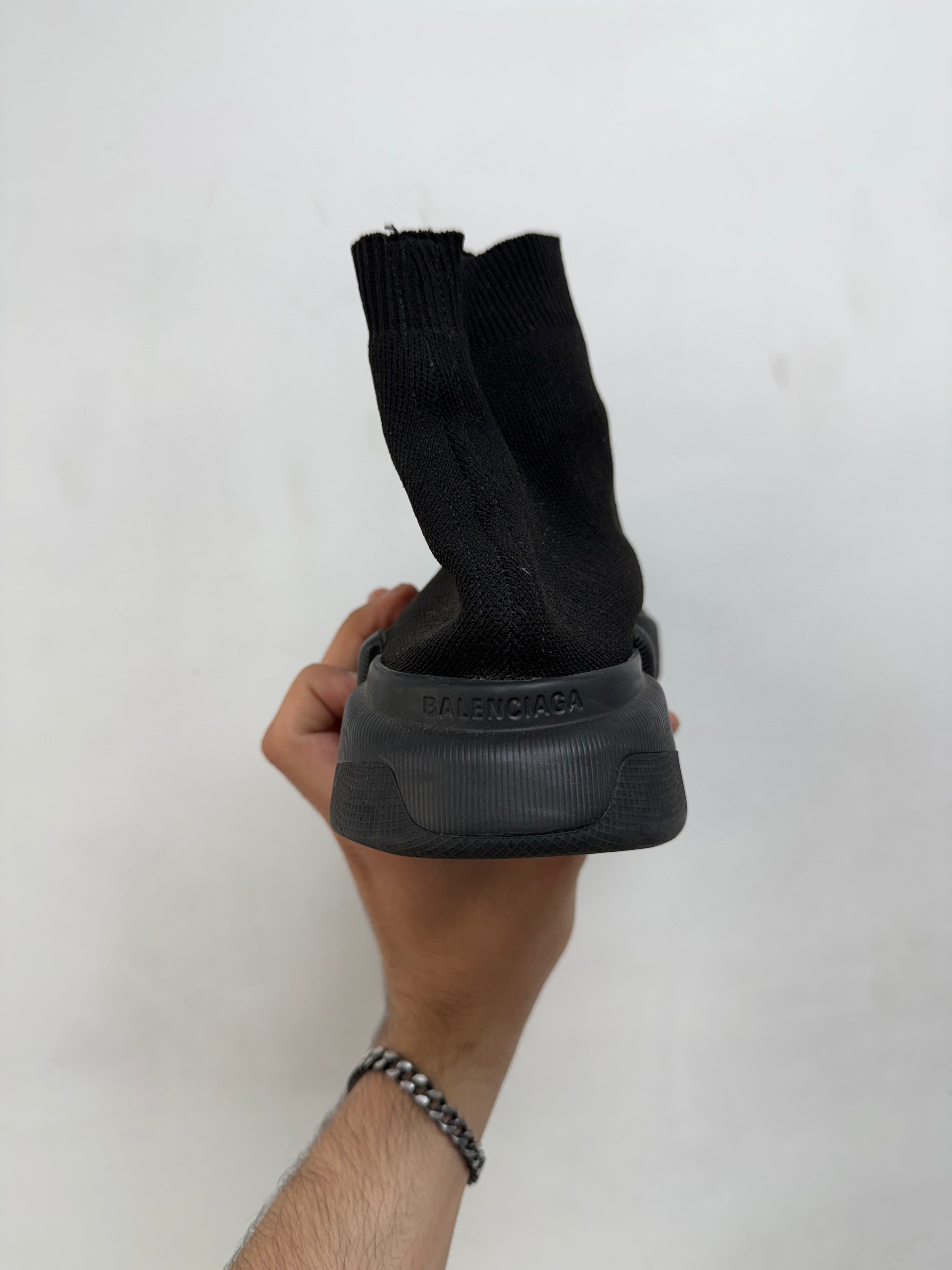 Balenciaga Black Sock Runner Sneakers
