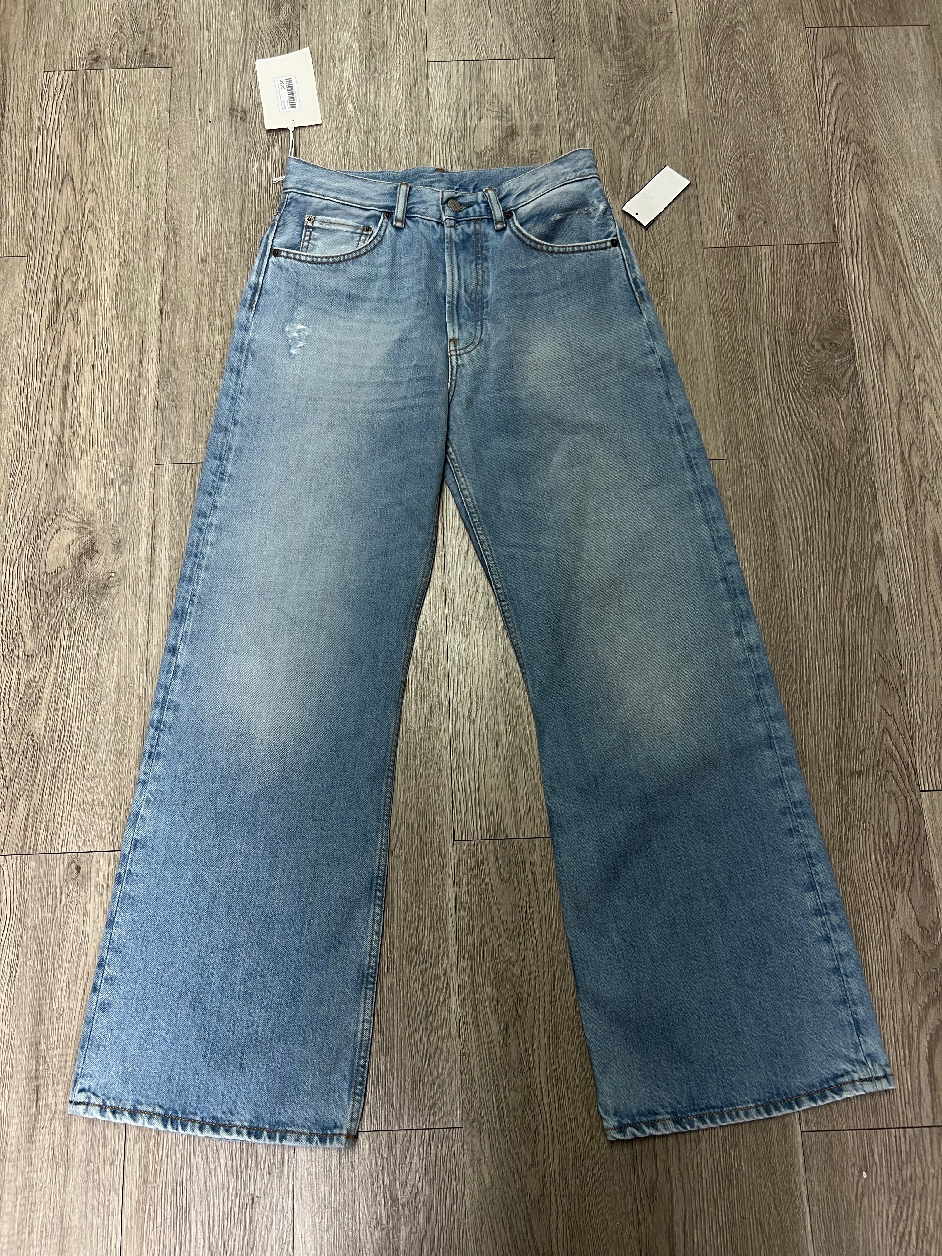 Acne Studios Light Wash Vintage Straight Leg Jeans