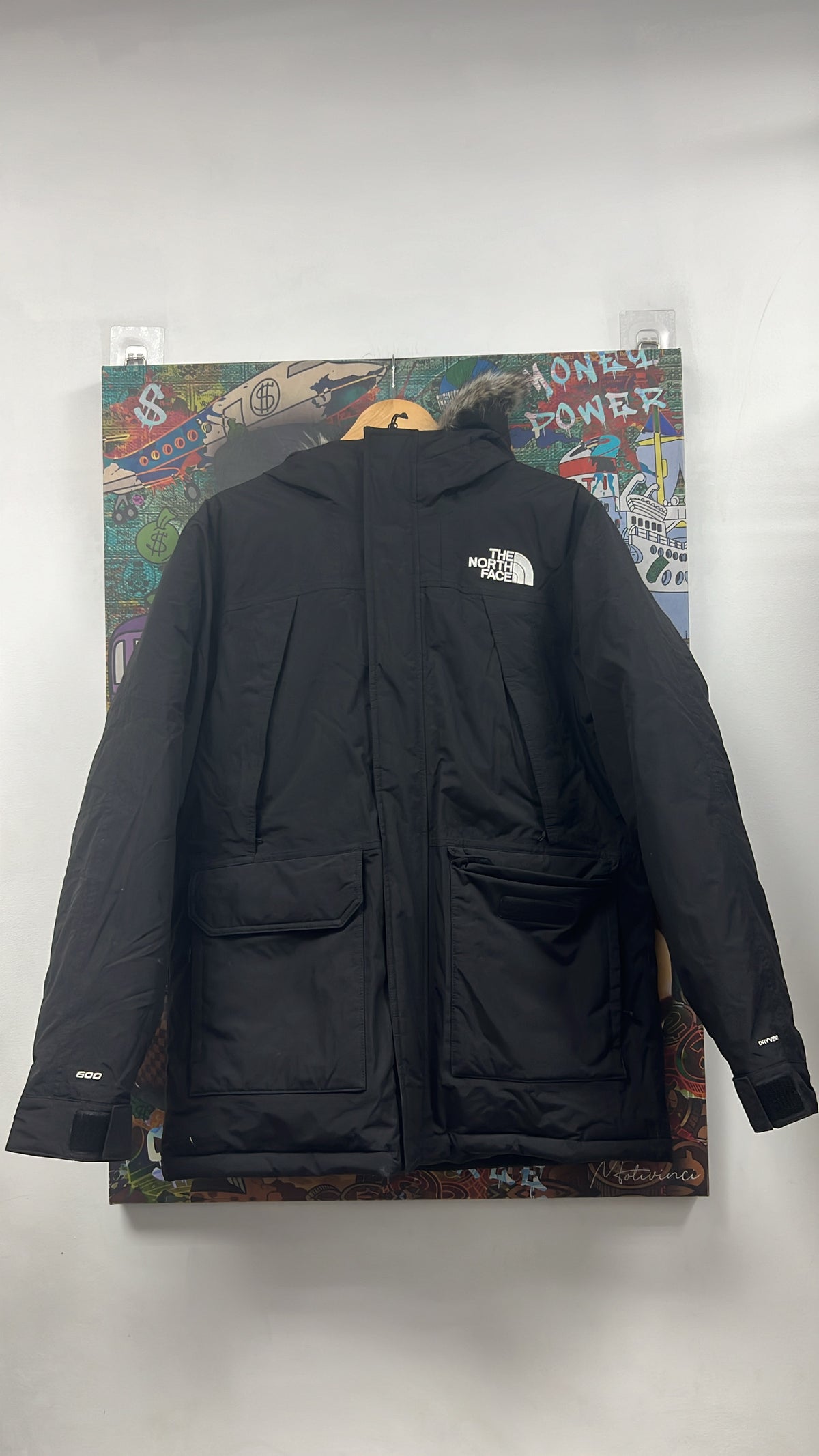 The North Face Black Fur Jacket