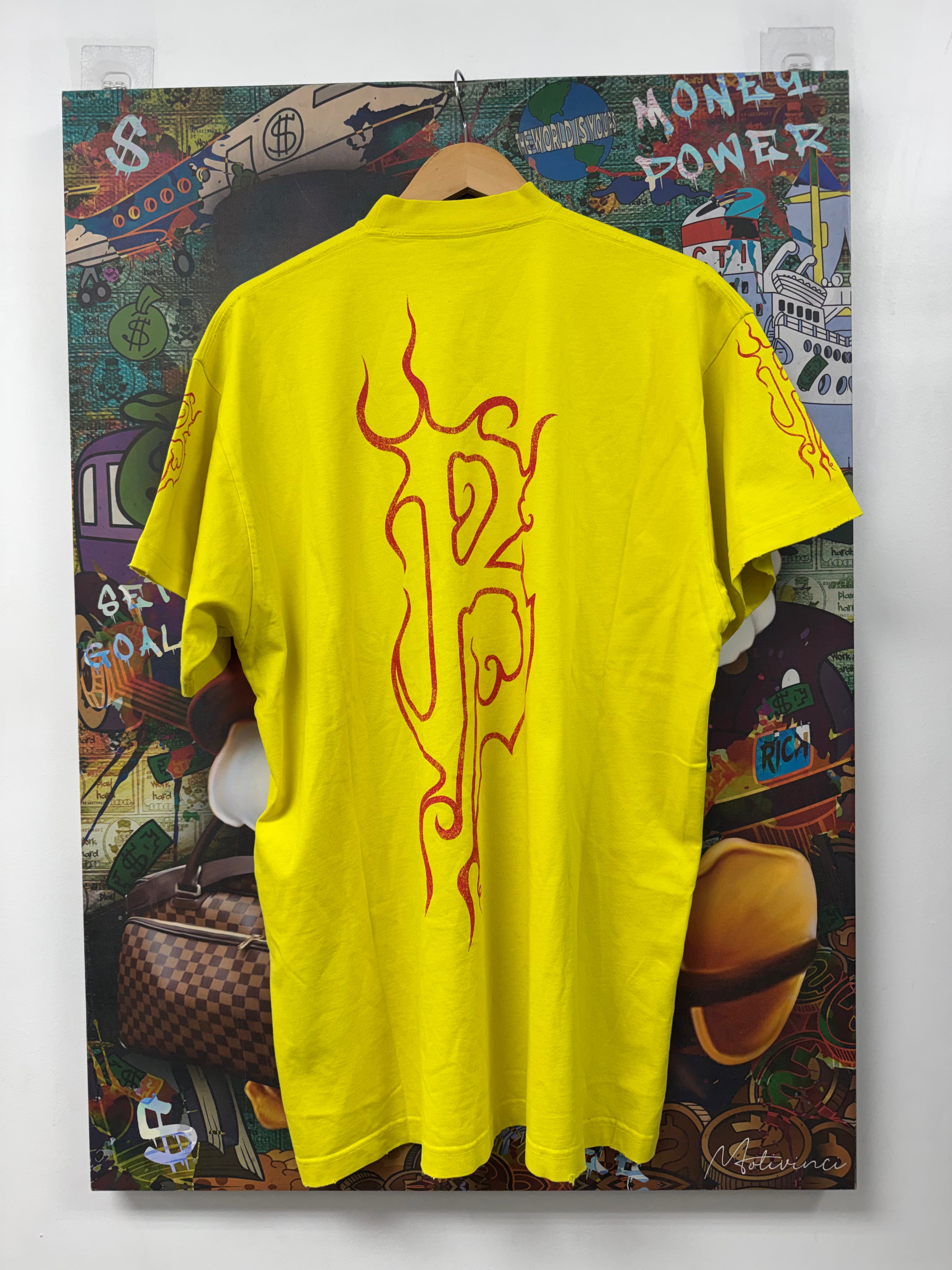 Balenciaga Yellow Darkwave (1) Tee
