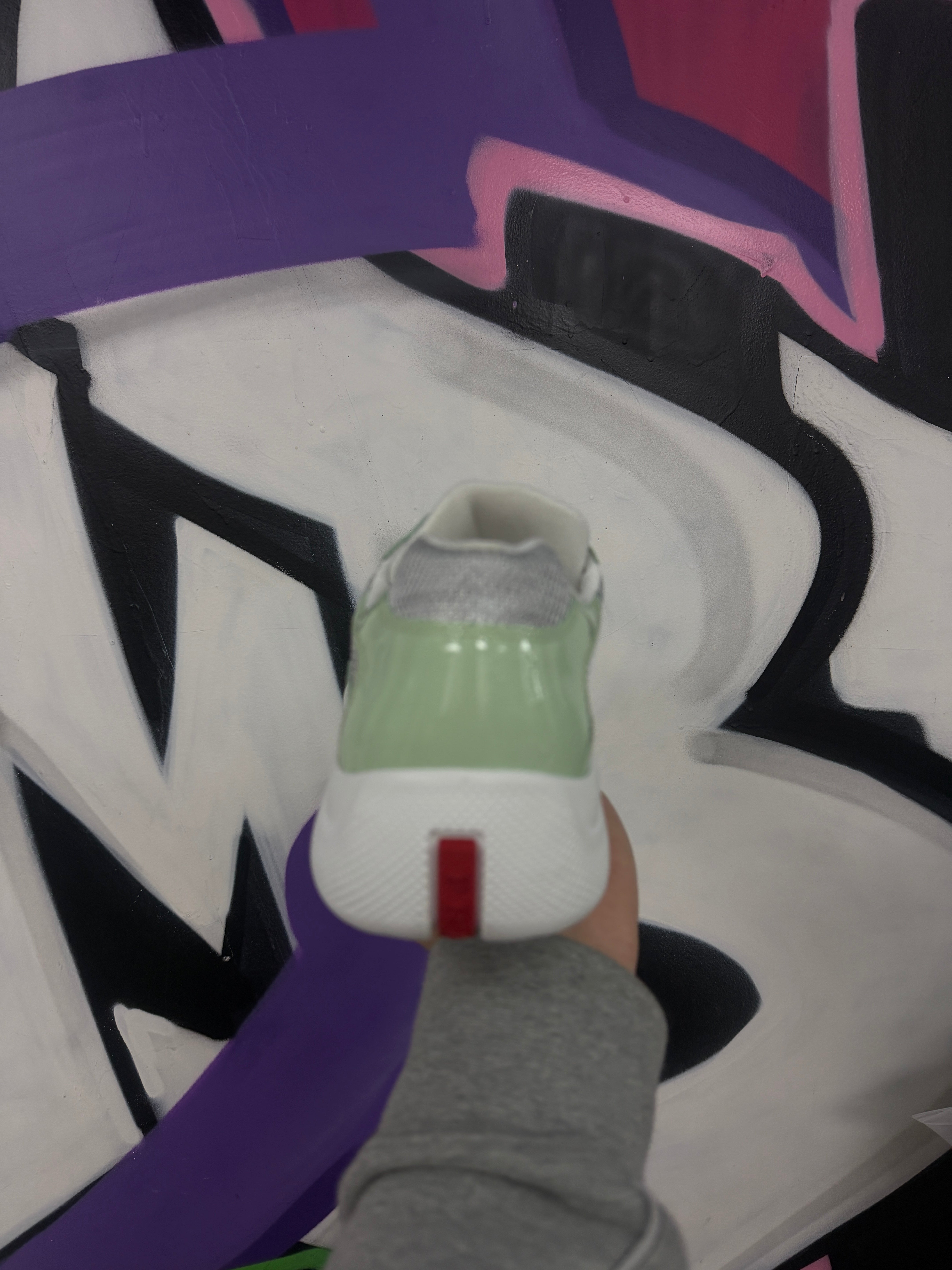 Prada Mint Cup Sneakers