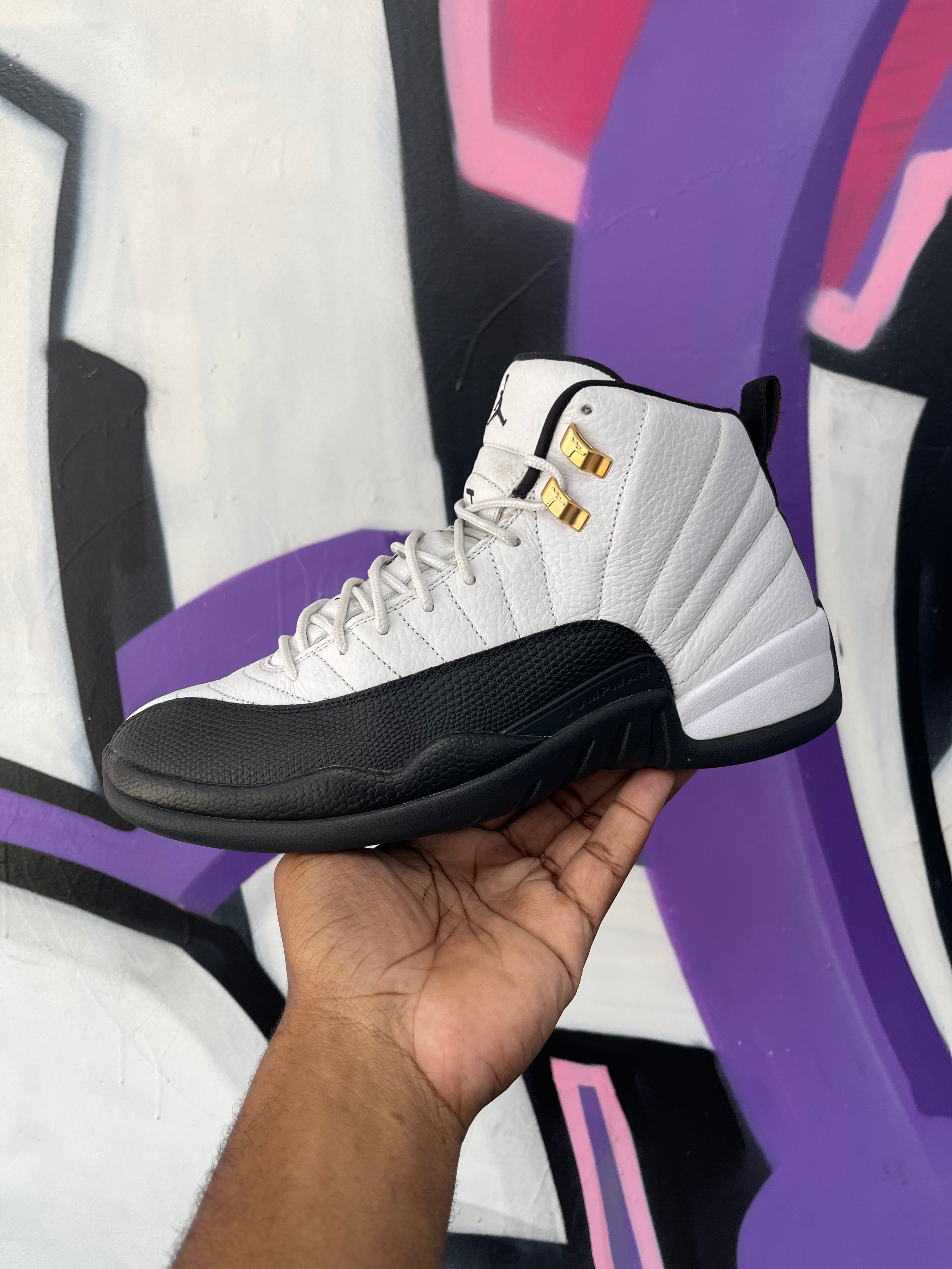 Jordan 12 Taxi Flip Sneakers
