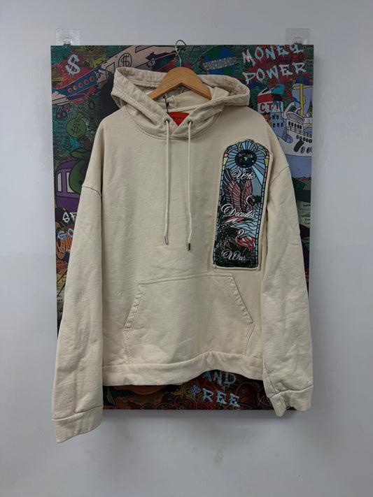 WDW Flamingo Hoodie Cream Used XXL N/A