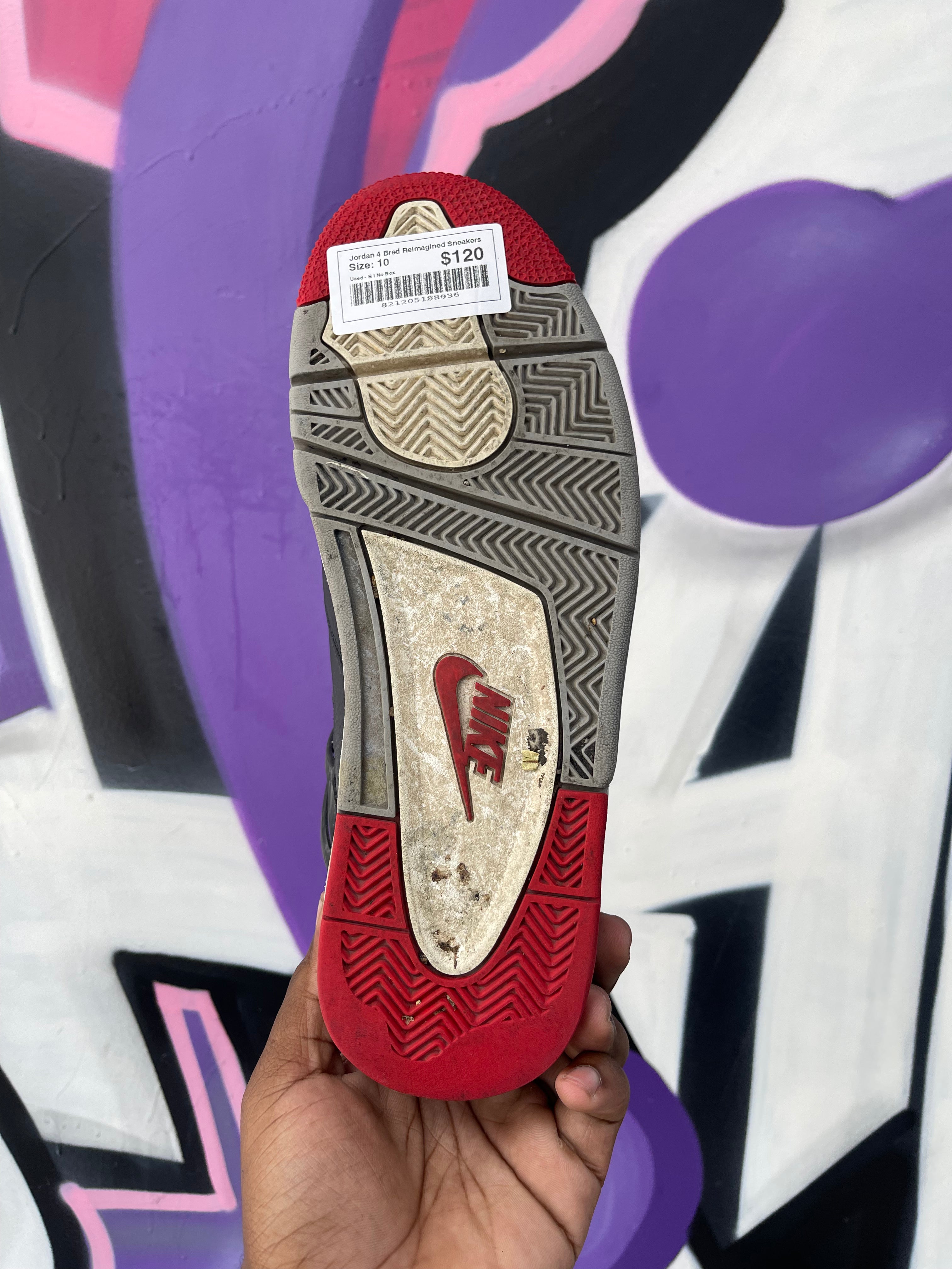 Jordan 4 Bred Reimagined Sneakers