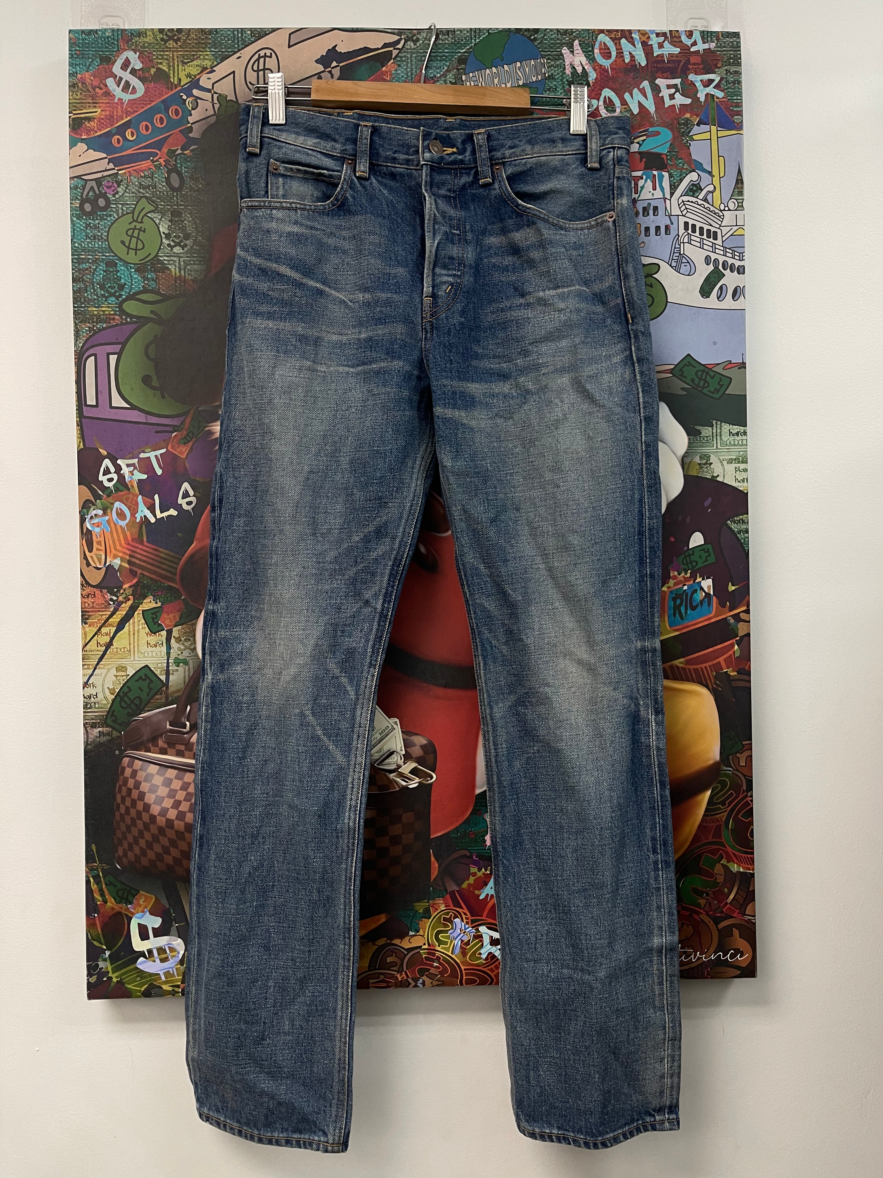 Celine Dark Indigo Wash Jeans